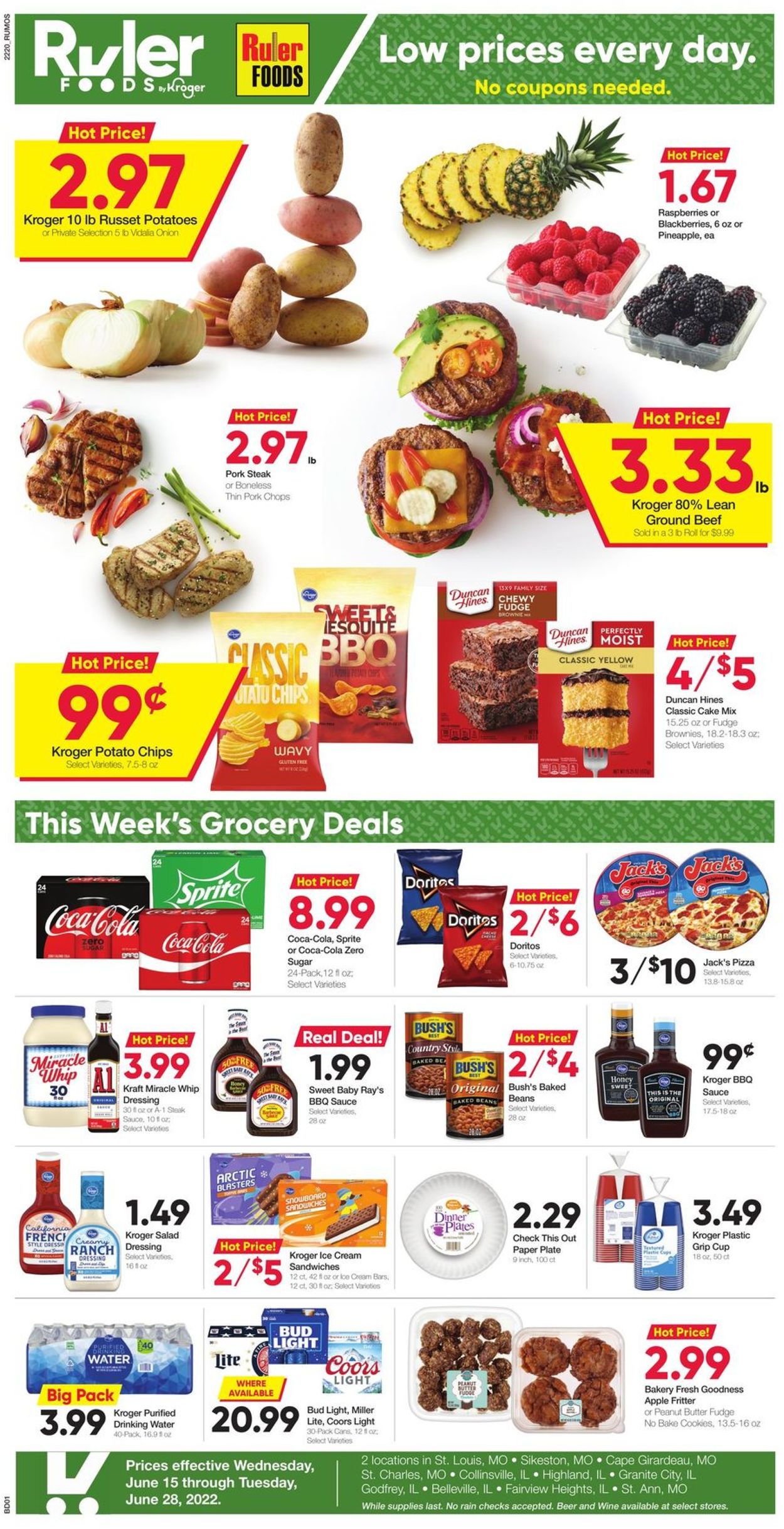 Ruler Foods Weekly Ad Circular - valid 06/15-06/28/2022