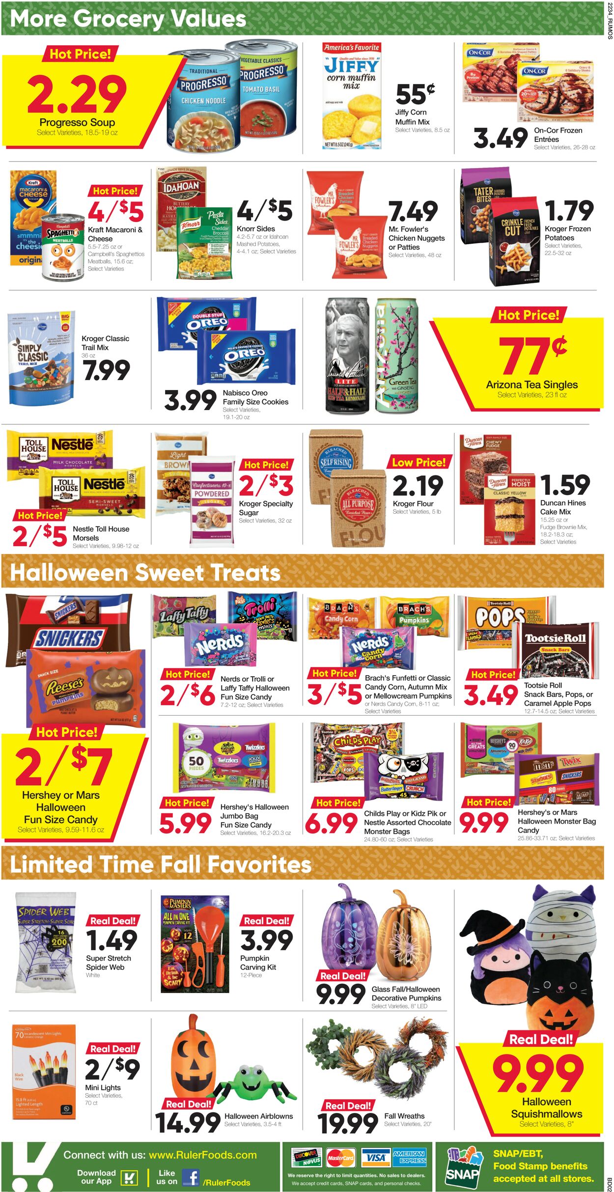 Ruler Foods Weekly Ad Circular - valid 09/21-10/04/2022 (Page 2)