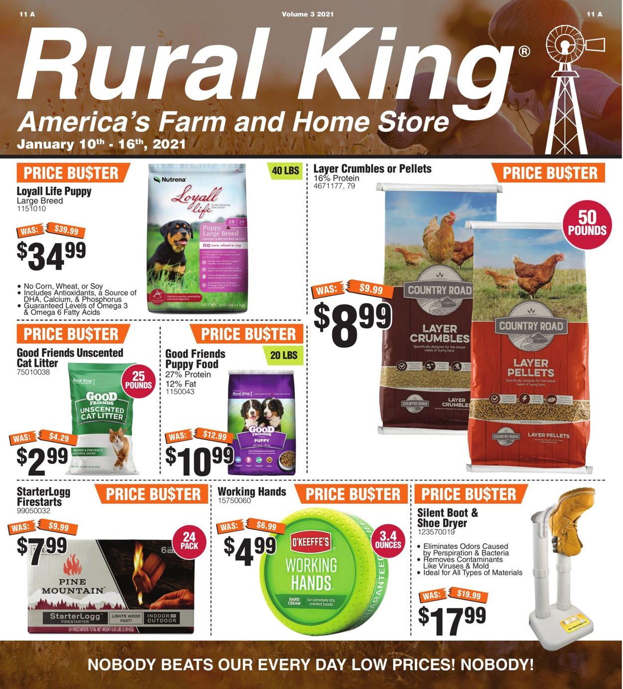 Rural King Weekly Ad Circular - valid 01/10-01/16/2021 (Page 11)