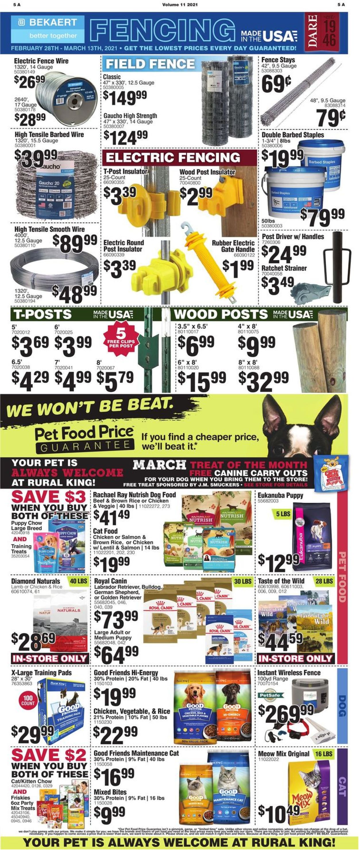 Rural King Weekly Ad Circular - valid 02/28-03/13/2021 (Page 6)