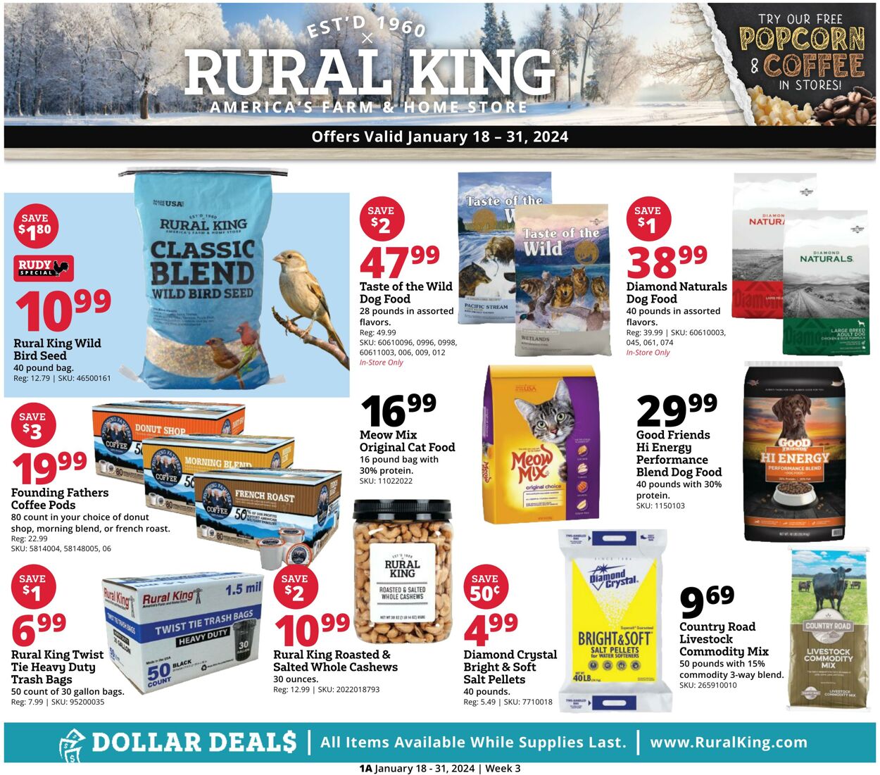 Rural King Weekly Ad Circular - valid 01/17-01/31/2024