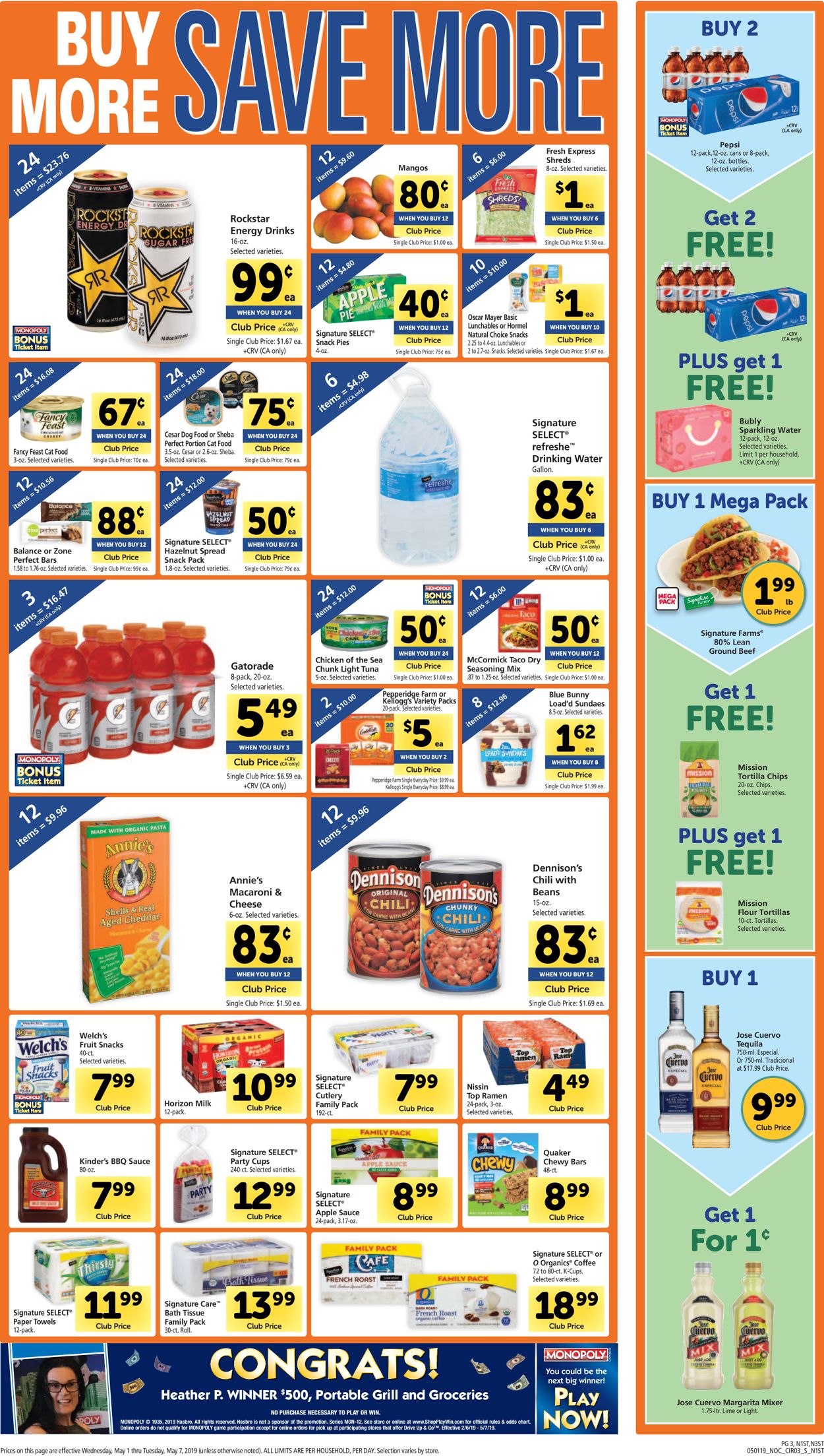 Safeway Weekly Ad Circular - valid 05/01-05/07/2019 (Page 3)