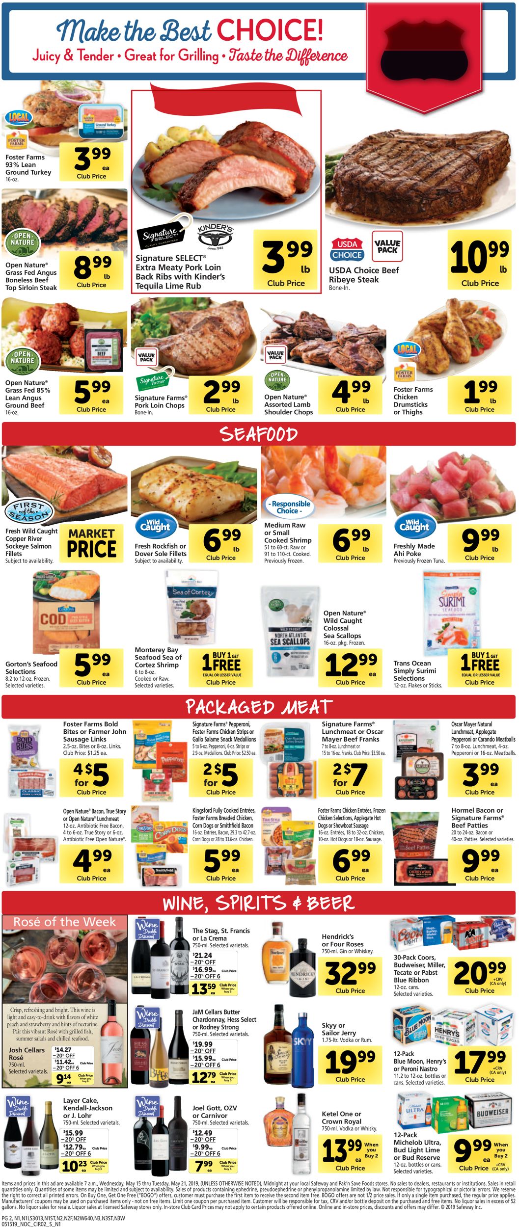 Safeway Weekly Ad Circular - valid 05/15-05/21/2019 (Page 2)