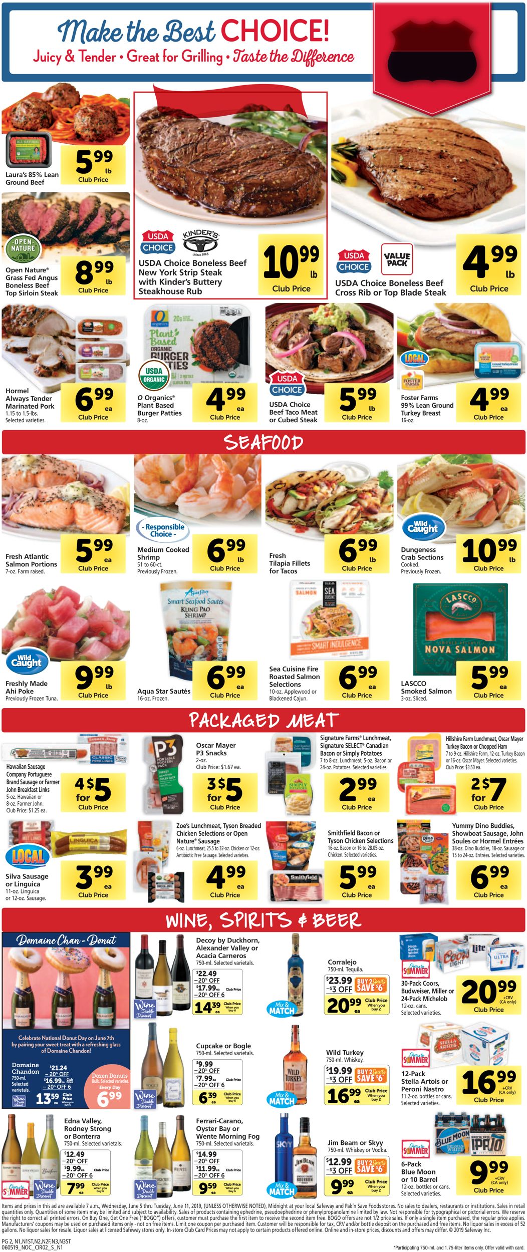 Safeway Weekly Ad Circular - valid 06/05-06/11/2019 (Page 4)