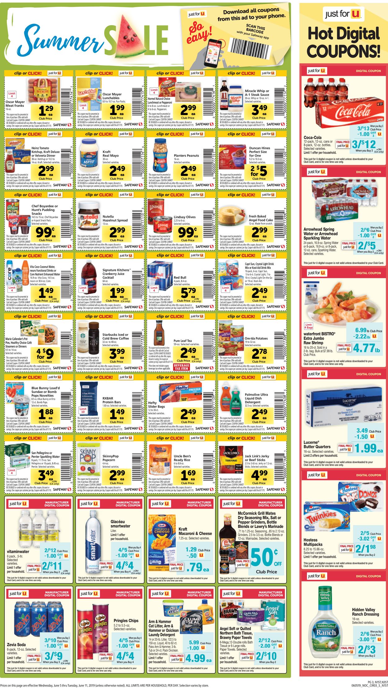 Safeway Weekly Ad Circular - valid 06/05-06/11/2019 (Page 5)