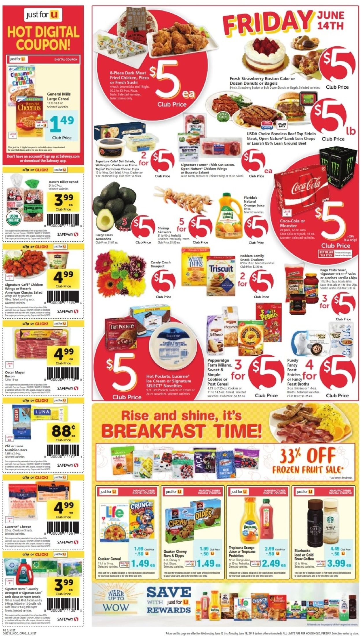 Safeway Weekly Ad Circular - valid 06/12-06/18/2019 (Page 8)