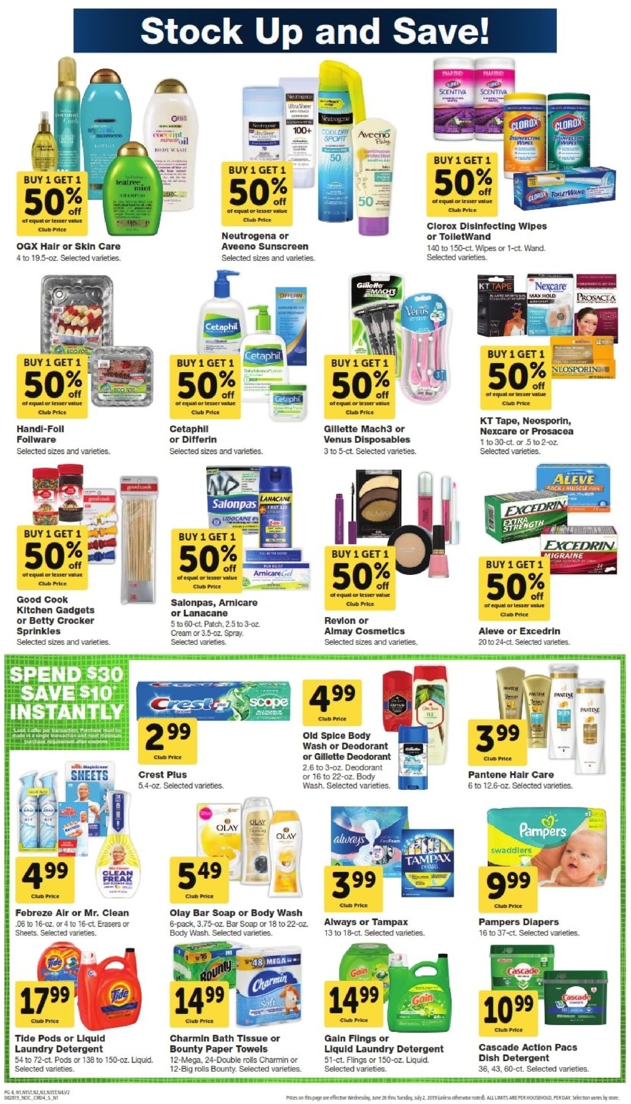 Safeway Weekly Ad Circular - valid 06/26-07/02/2019 (Page 4)