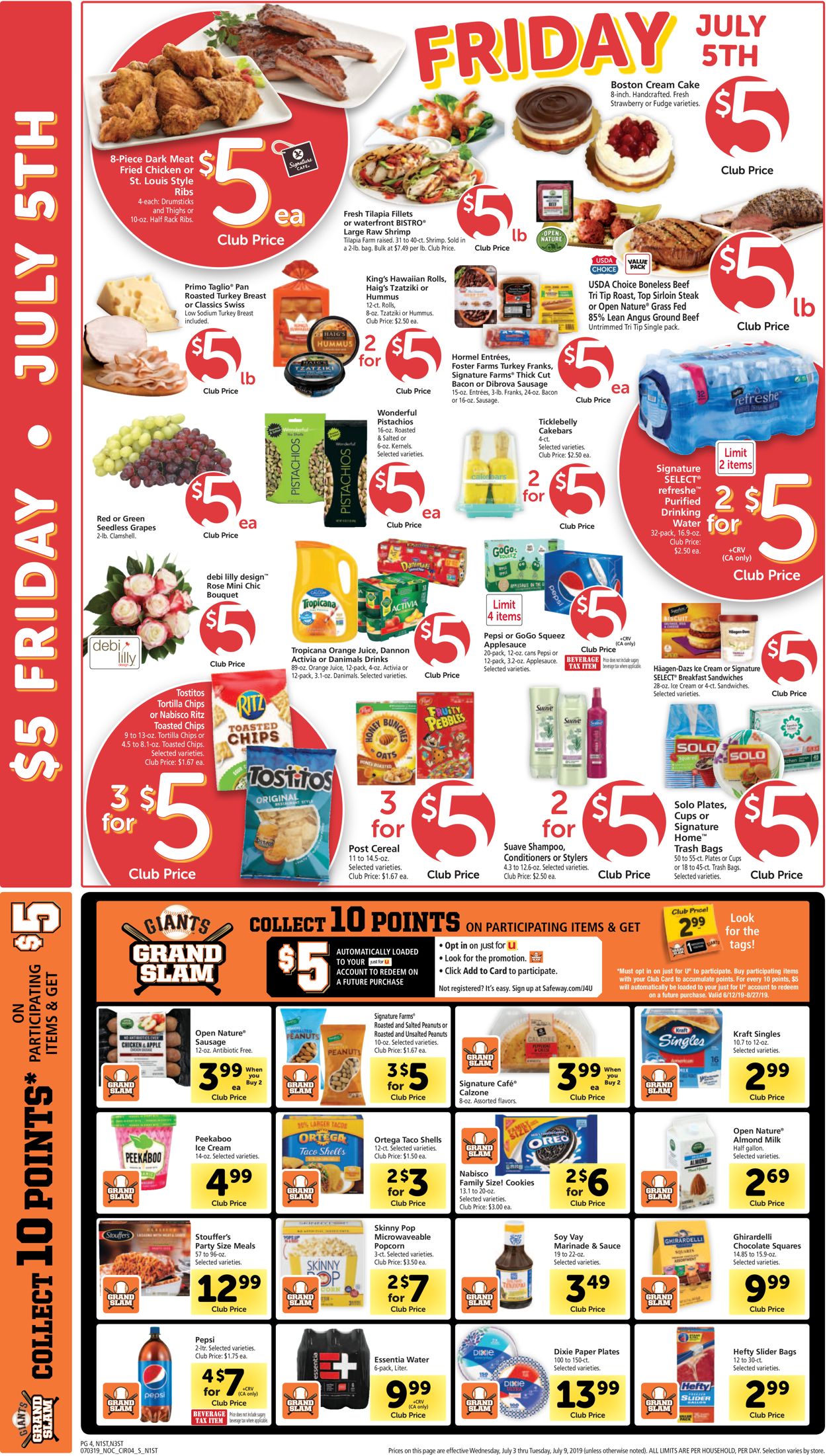 Safeway Weekly Ad Circular - valid 07/03-07/09/2019 (Page 6)