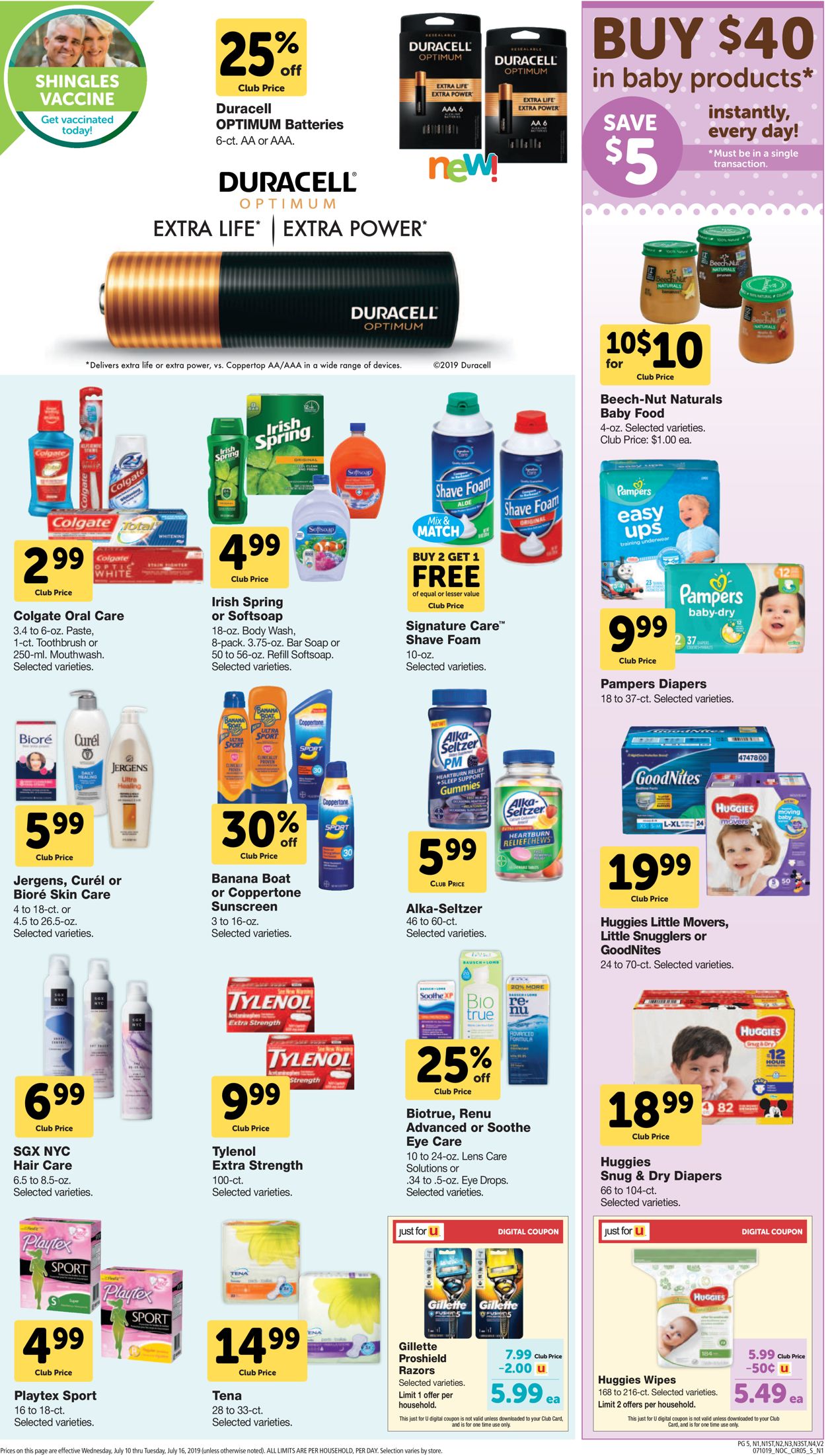 Safeway Weekly Ad Circular - valid 07/10-07/16/2019 (Page 5)