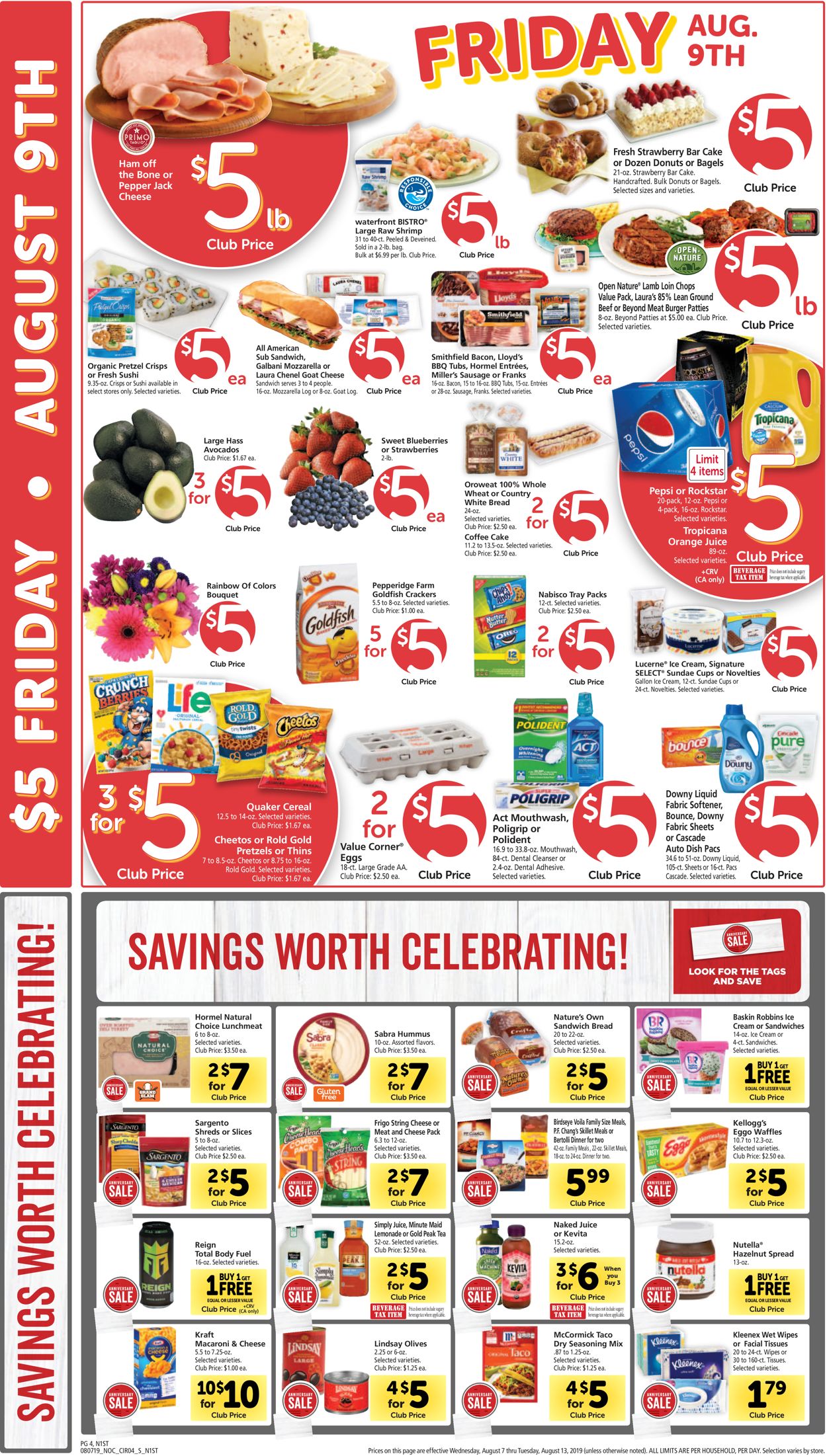 Safeway Weekly Ad Circular - valid 08/07-08/13/2019 (Page 4)