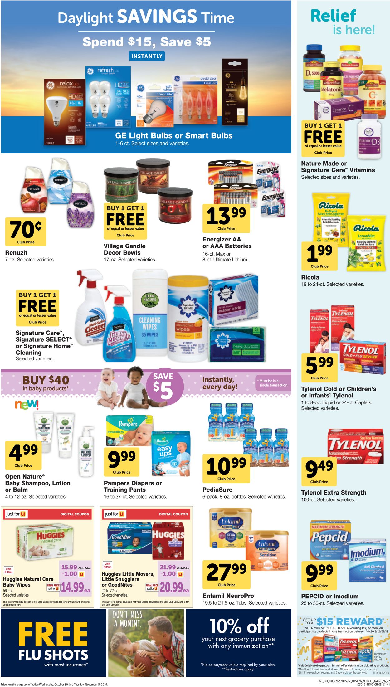 Safeway Weekly Ad Circular - valid 10/30-11/05/2019 (Page 5)