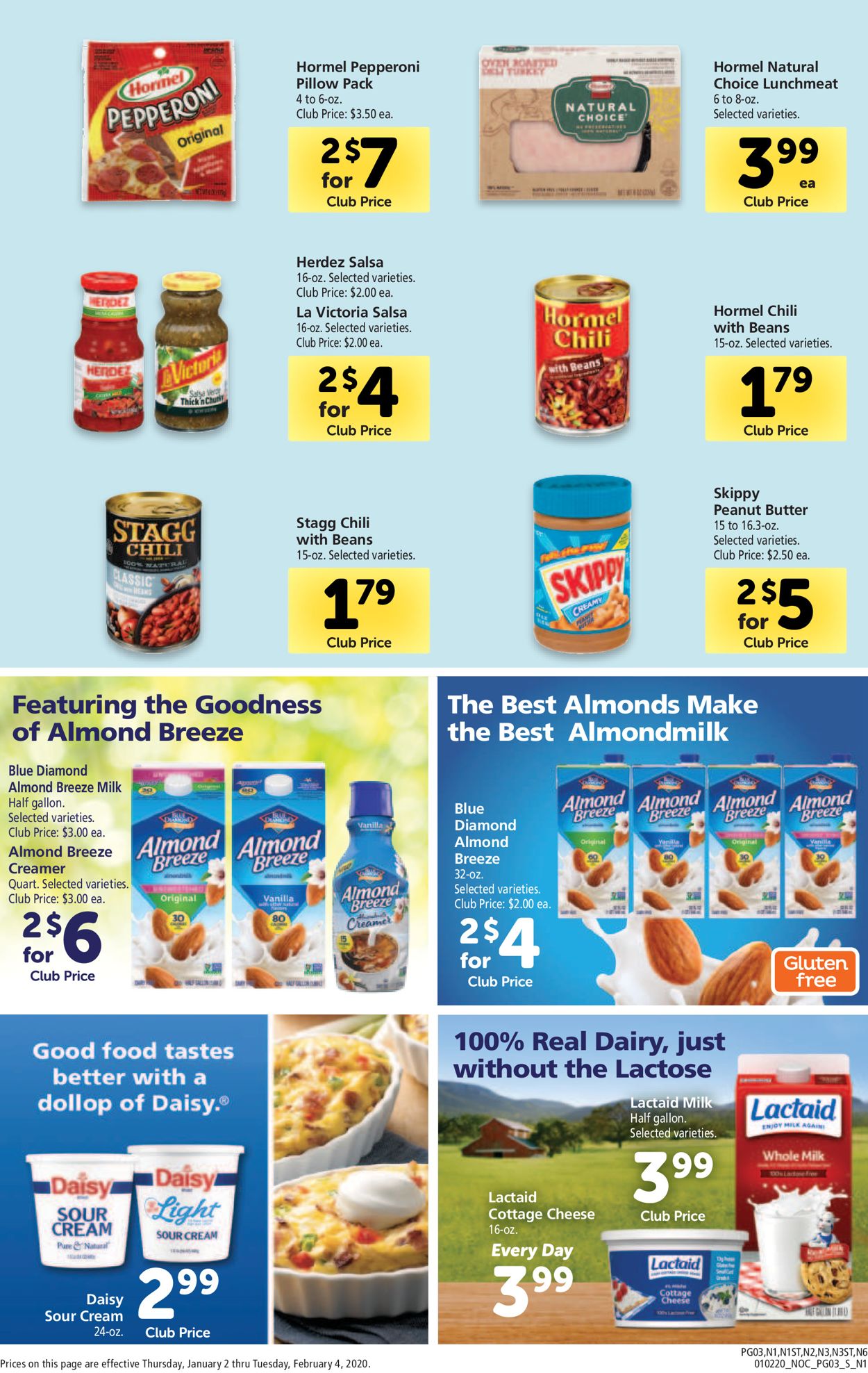 Safeway Weekly Ad Circular - valid 01/02-02/04/2020 (Page 3)