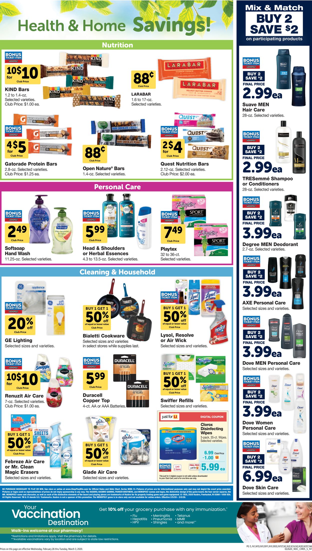 Safeway Weekly Ad Circular - valid 02/26-03/03/2020 (Page 5)