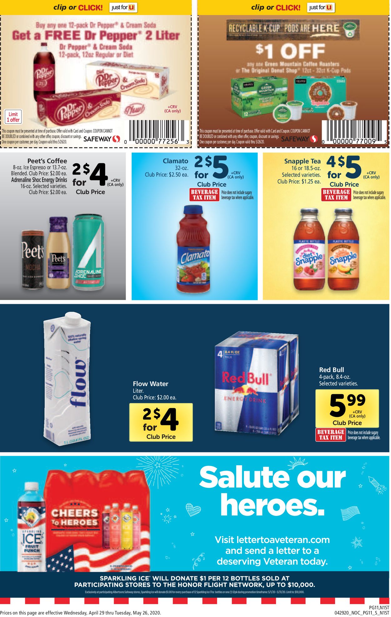 Safeway Weekly Ad Circular - valid 04/29-05/26/2020 (Page 11)