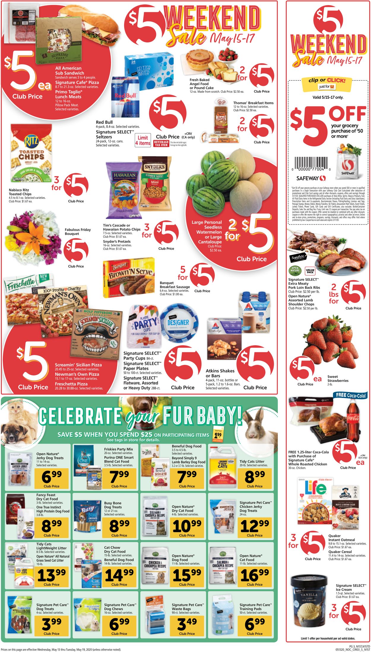 Safeway Weekly Ad Circular - valid 05/13-05/19/2020 (Page 3)