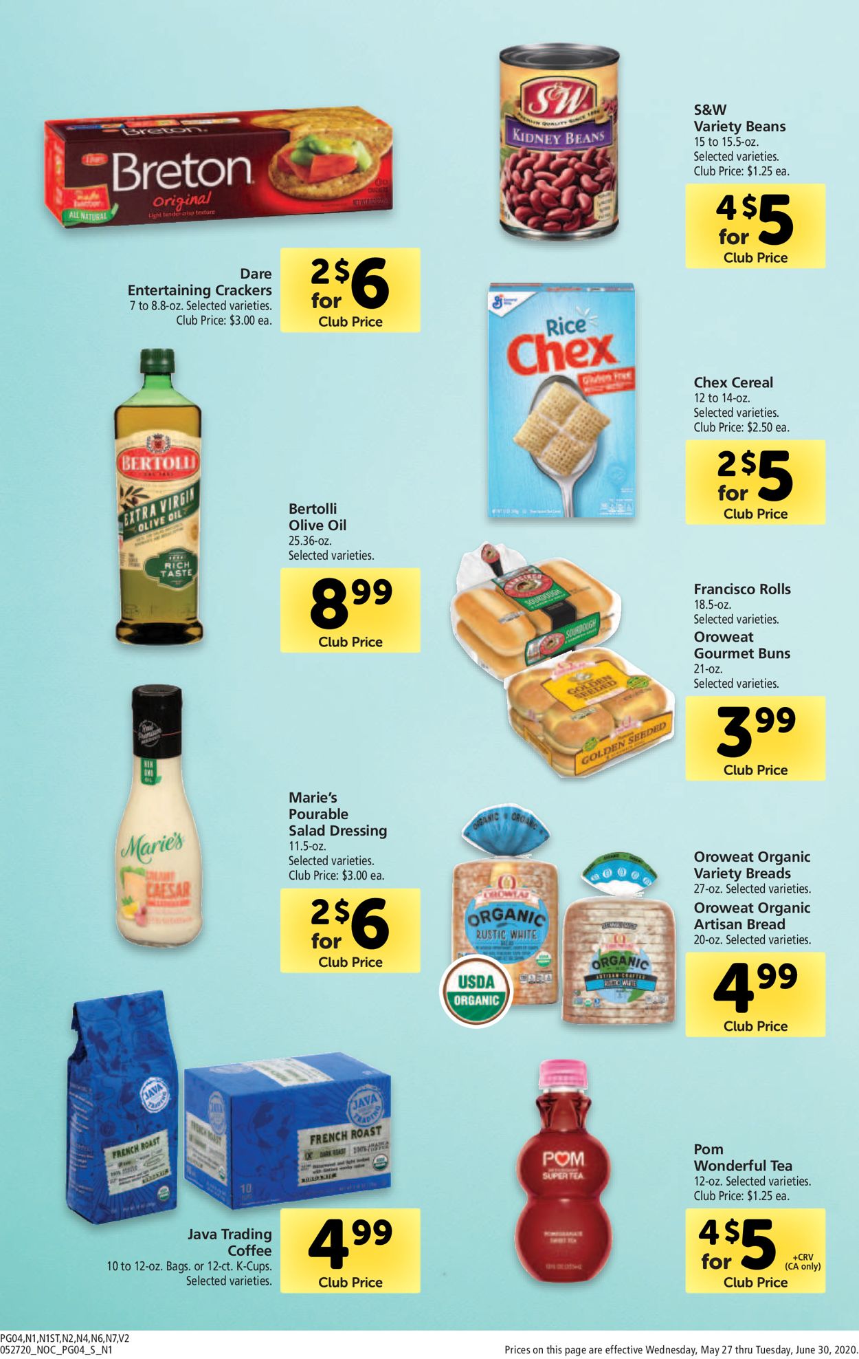 Safeway Weekly Ad Circular - valid 05/27-06/30/2020 (Page 4)