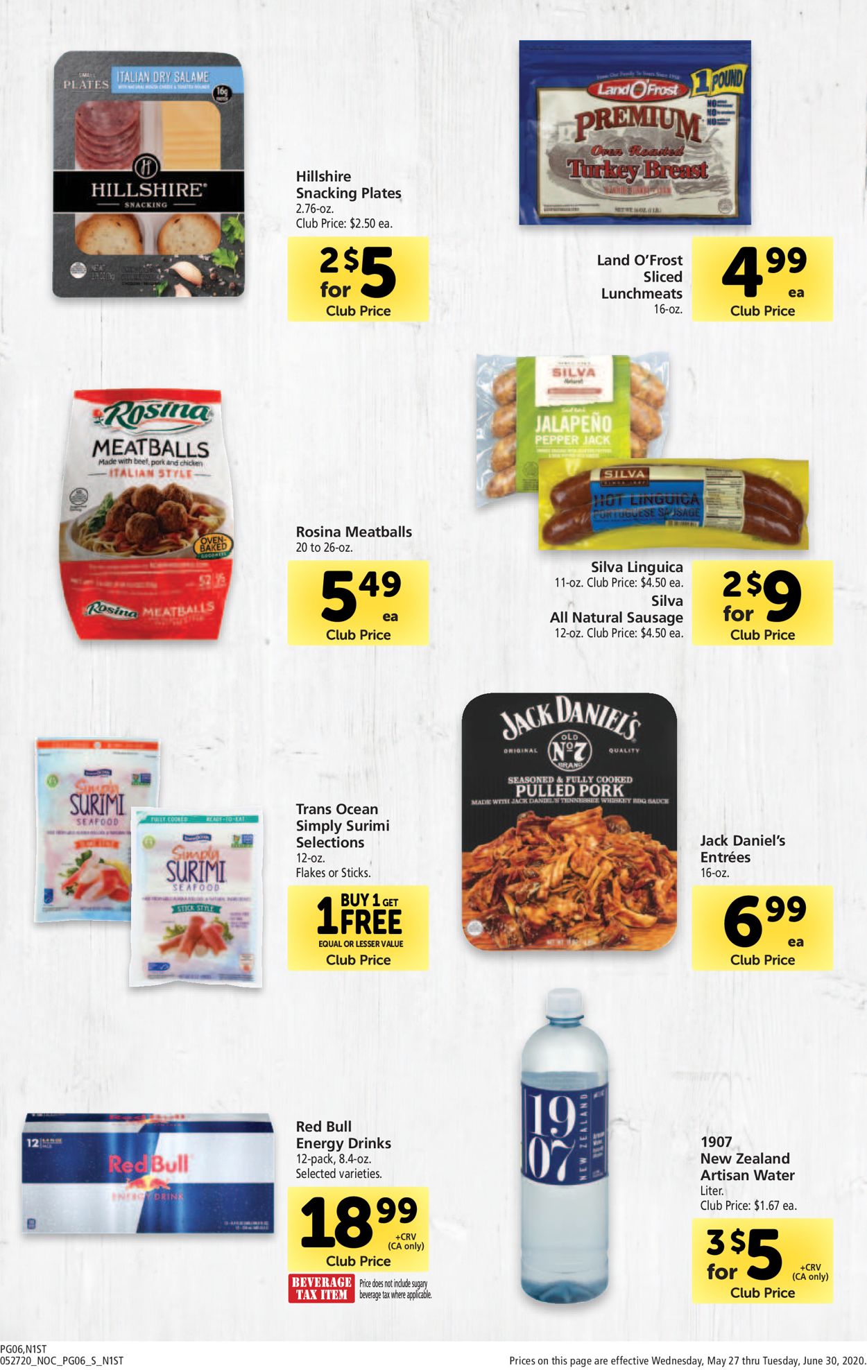 Safeway Weekly Ad Circular - valid 05/27-06/30/2020 (Page 6)