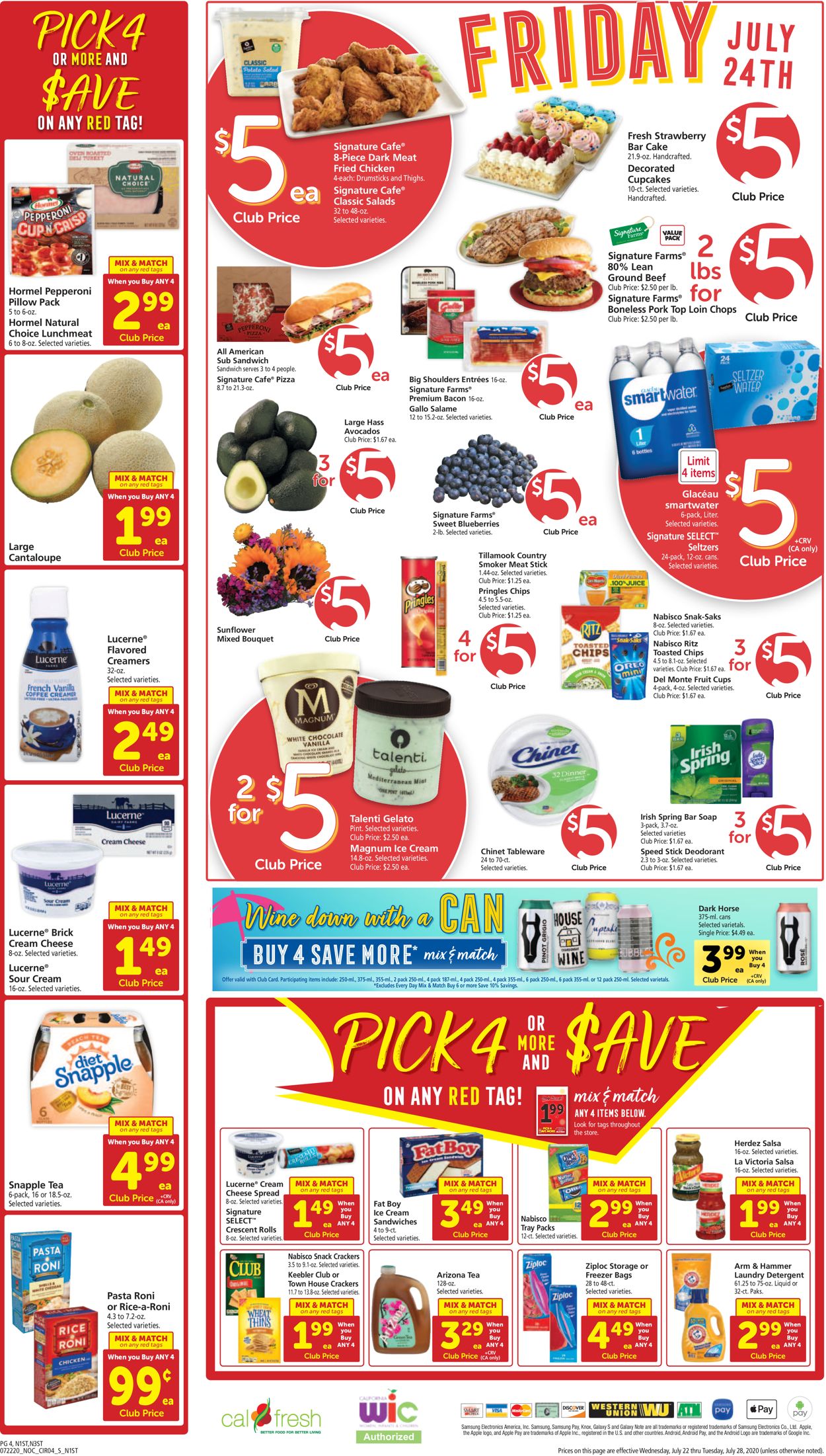 Safeway Weekly Ad Circular - valid 07/22-07/28/2020 (Page 4)