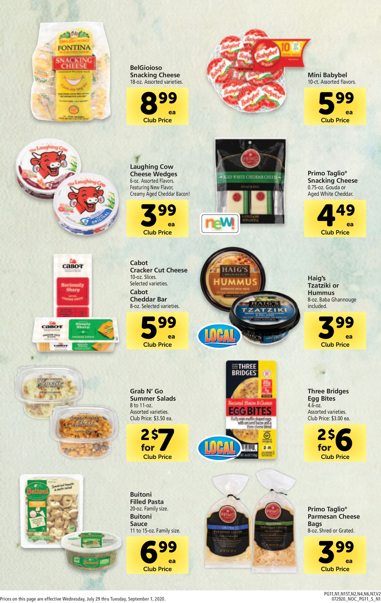 Safeway Weekly Ad Circular - valid 07/29-09/01/2020 (Page 11)