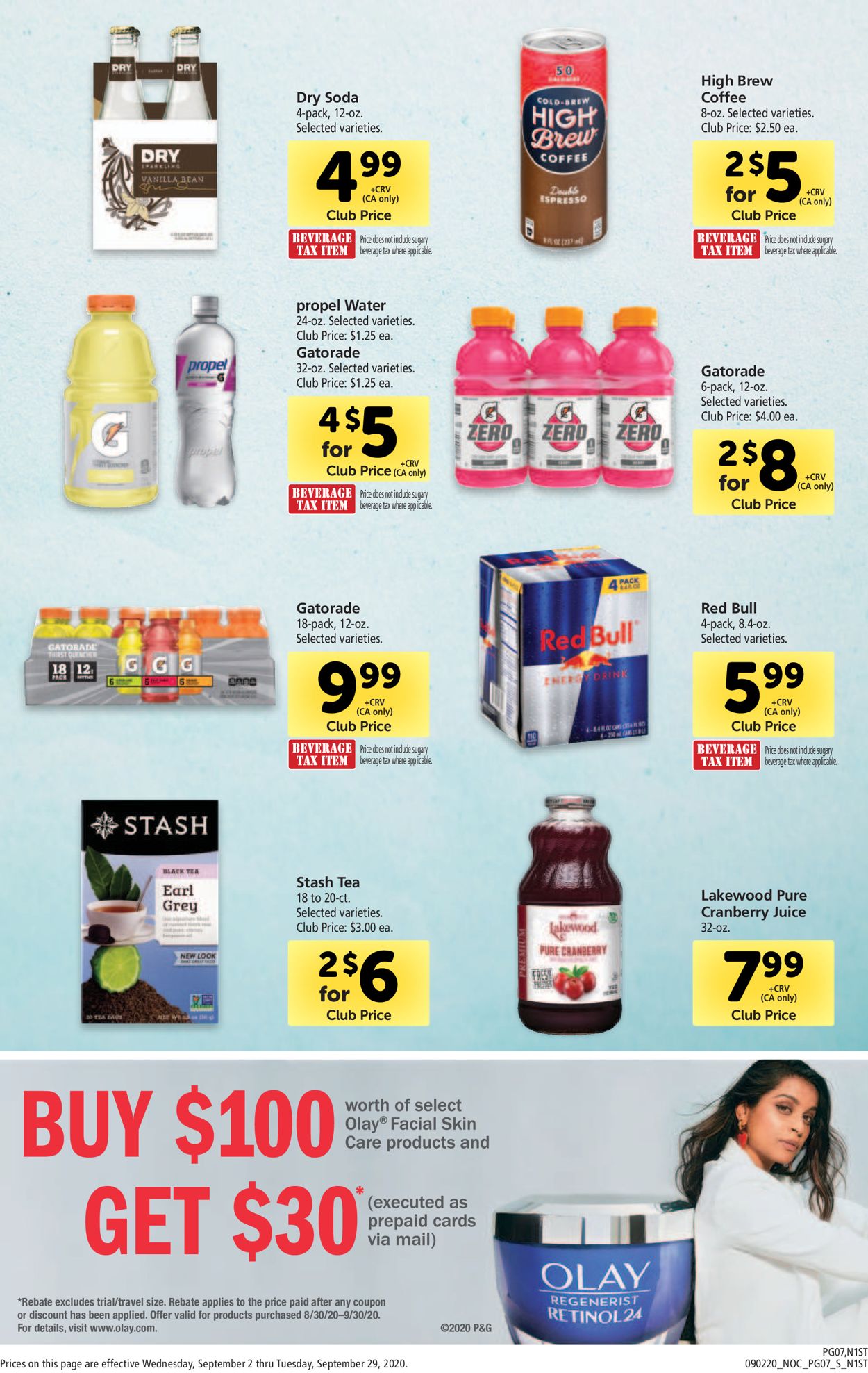Safeway Weekly Ad Circular - valid 09/02-09/29/2020 (Page 7)