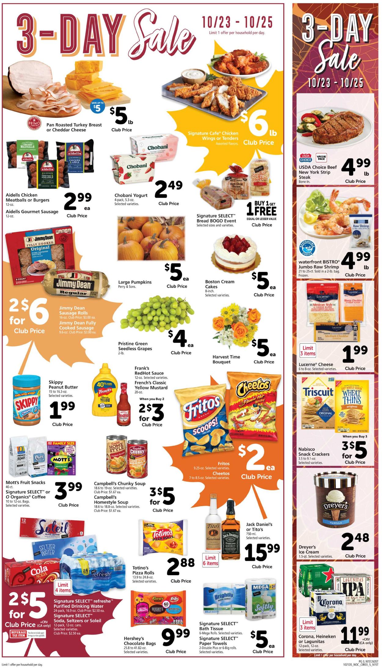 Safeway Weekly Ad Circular - valid 10/21-10/27/2020 (Page 3)