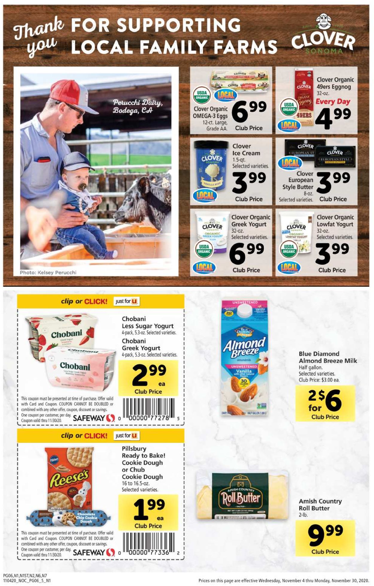 Safeway Weekly Ad Circular - valid 11/04-11/30/2020 (Page 6)