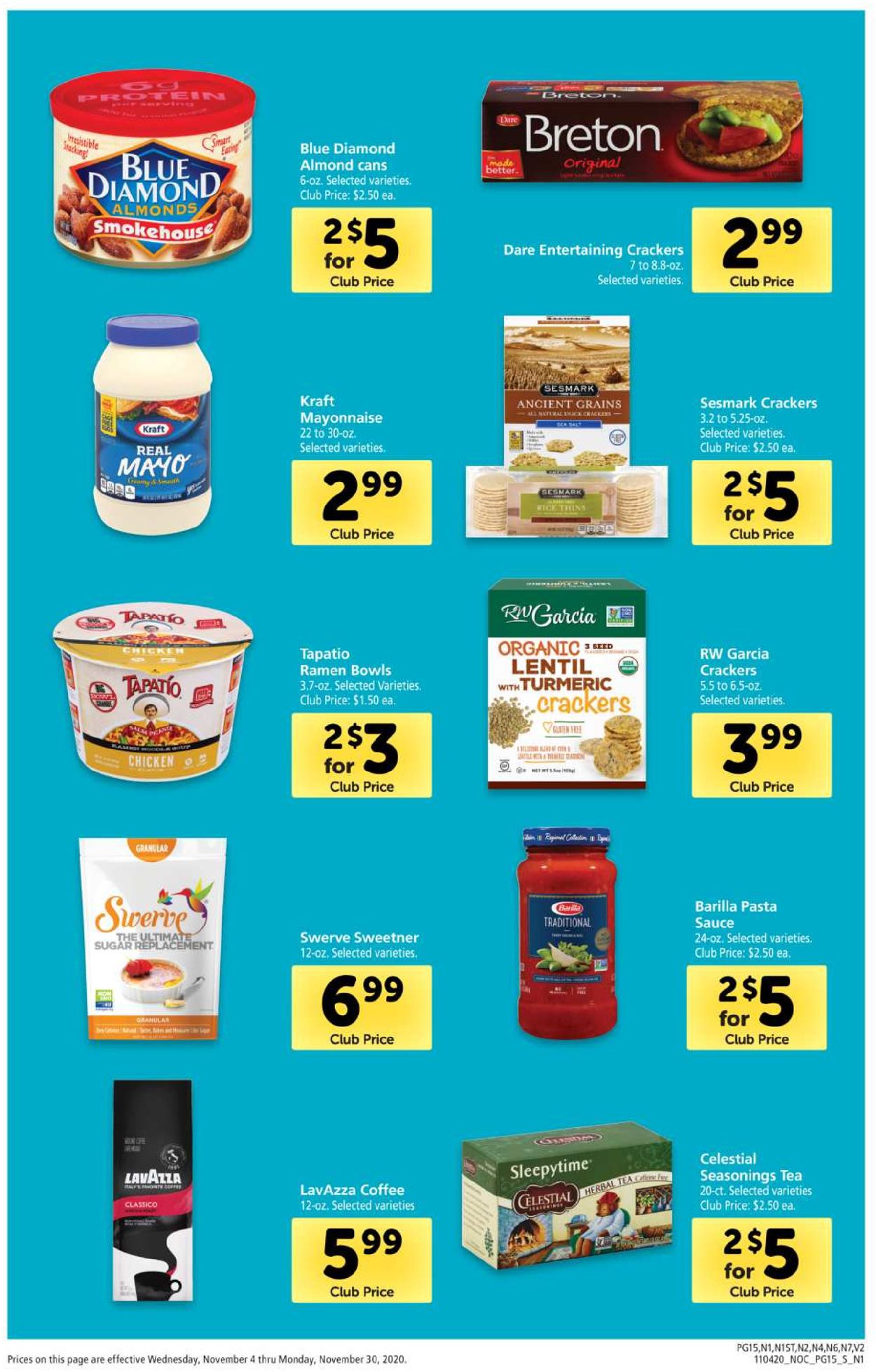 Safeway Weekly Ad Circular - valid 11/04-11/30/2020 (Page 15)