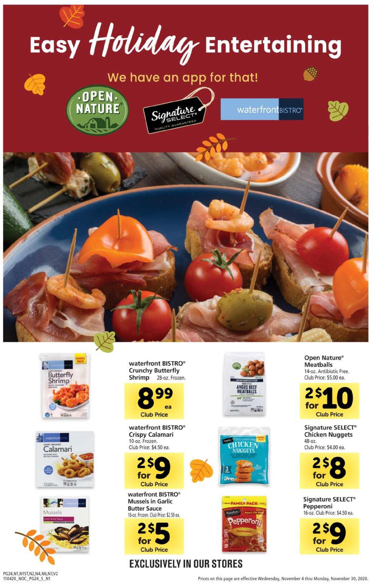 Safeway Weekly Ad Circular - valid 11/04-11/30/2020 (Page 24)