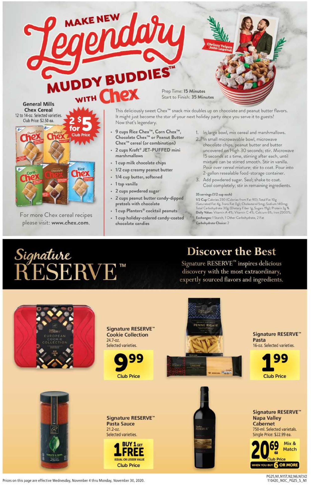 Safeway Weekly Ad Circular - valid 11/04-11/30/2020 (Page 25)