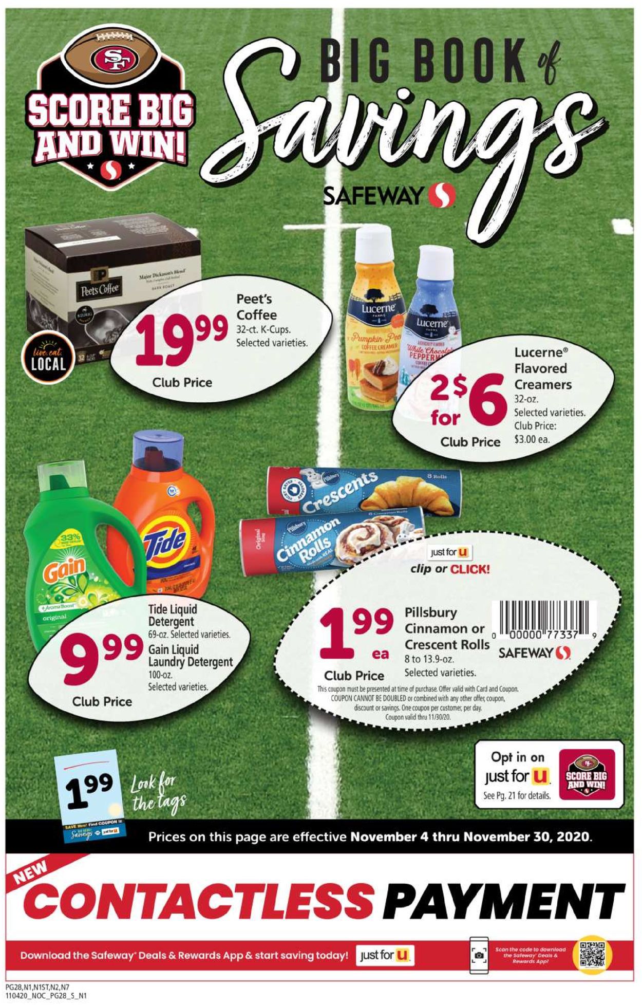 Safeway Weekly Ad Circular - valid 11/04-11/30/2020 (Page 28)