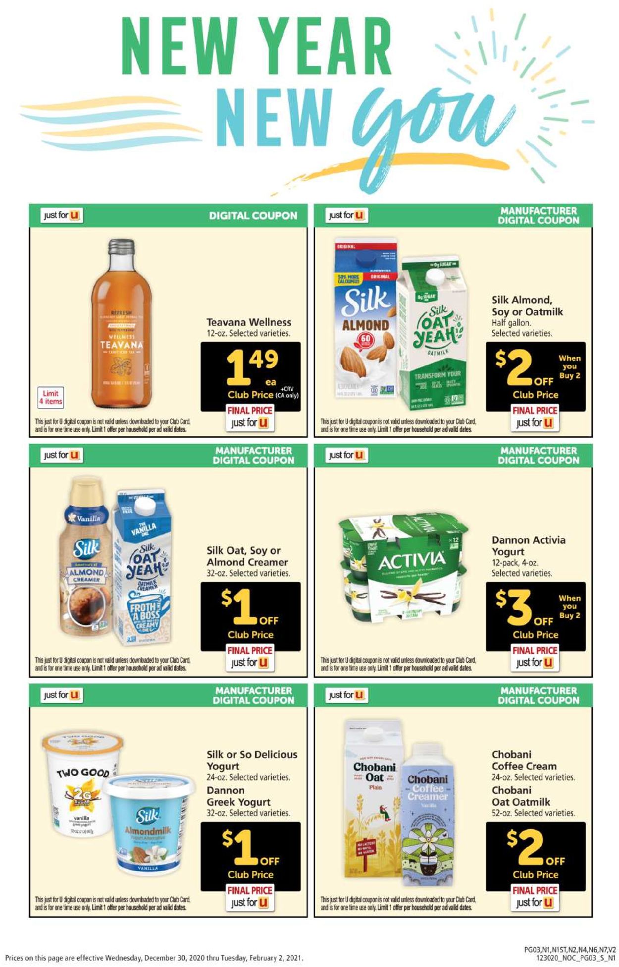 Safeway Big Book of Savings Weekly Ad Circular - valid 12/30-02/02/2021 (Page 3)