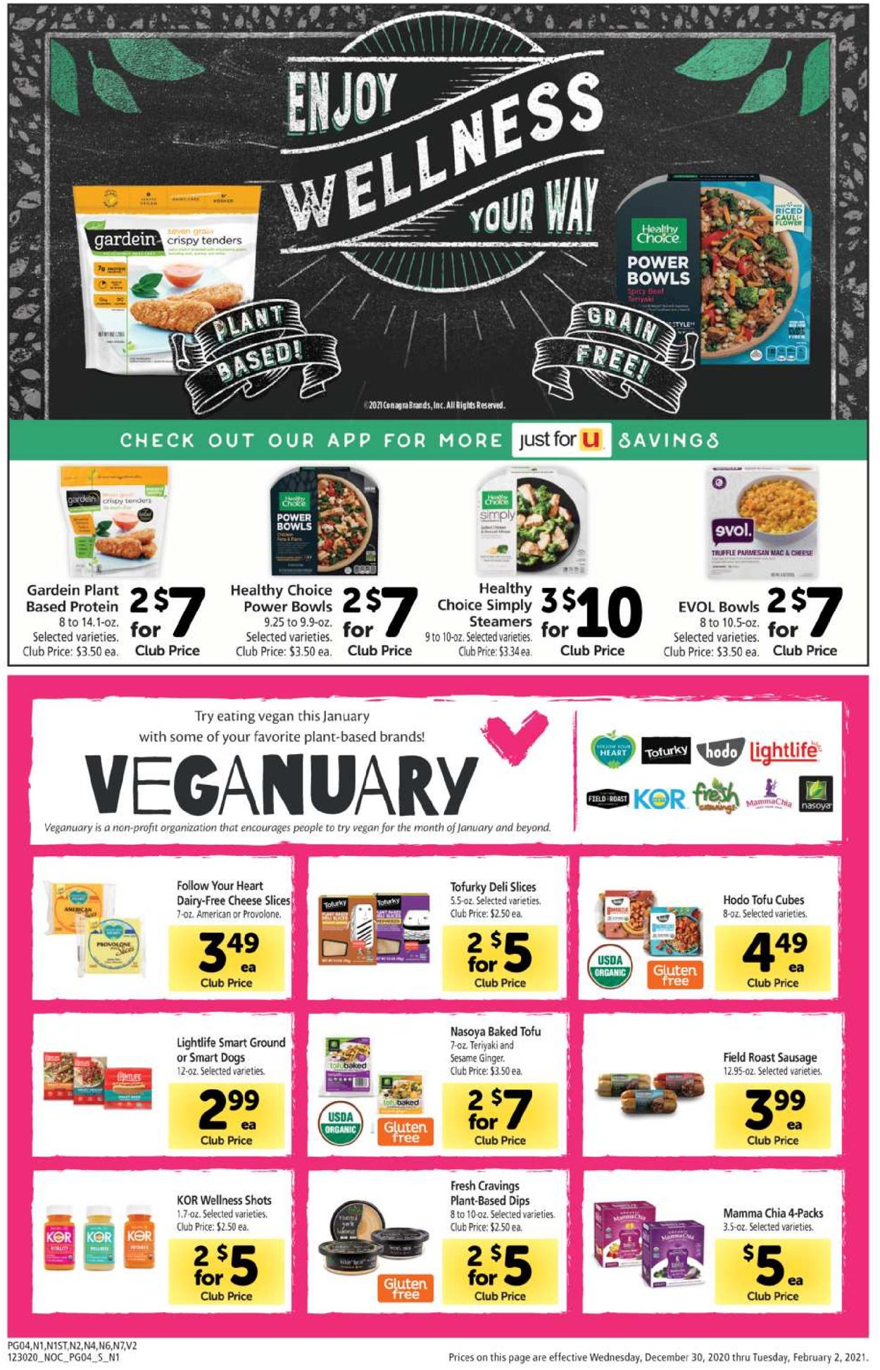 Safeway Big Book of Savings Weekly Ad Circular - valid 12/30-02/02/2021 (Page 4)