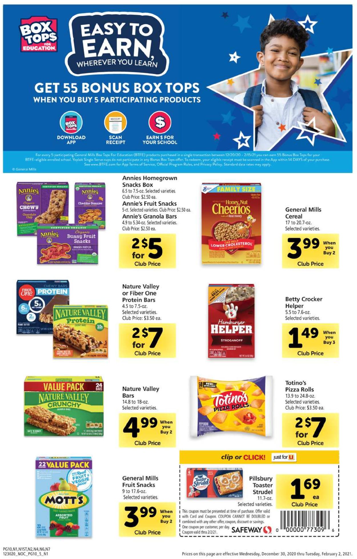 Safeway Big Book of Savings Weekly Ad Circular - valid 12/30-02/02/2021 (Page 10)