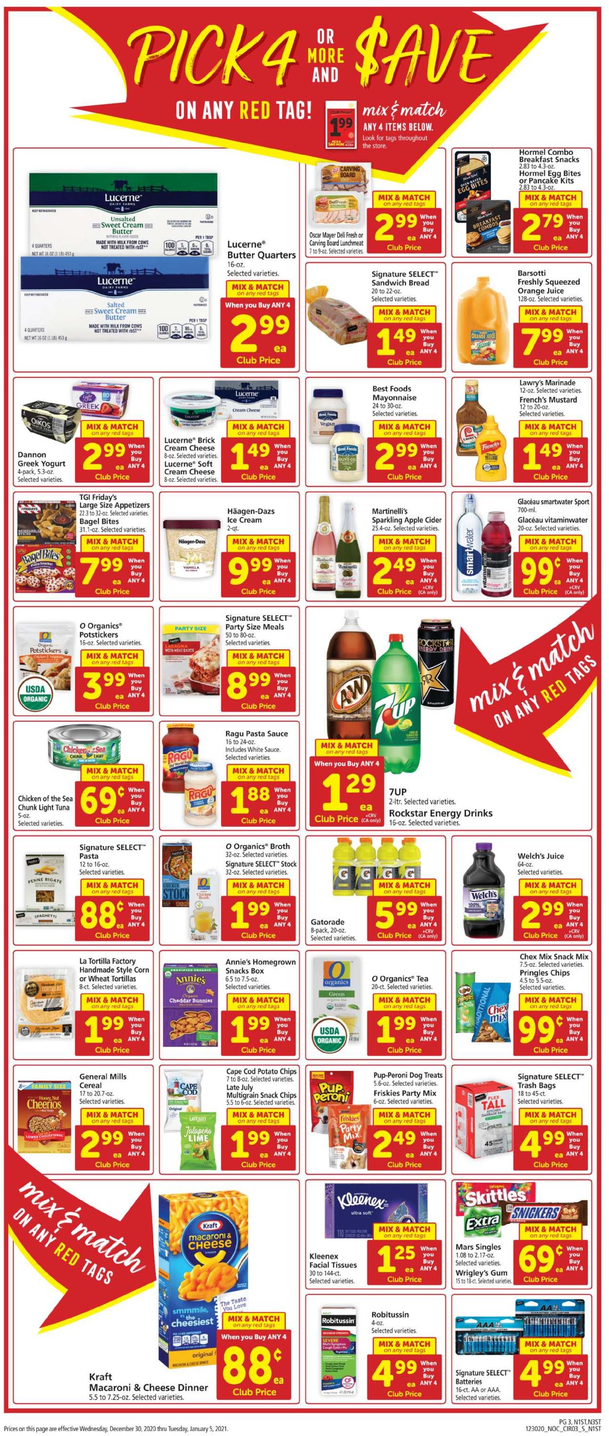 Safeway Weekly Ad Circular - valid 12/30-01/05/2021 (Page 5)