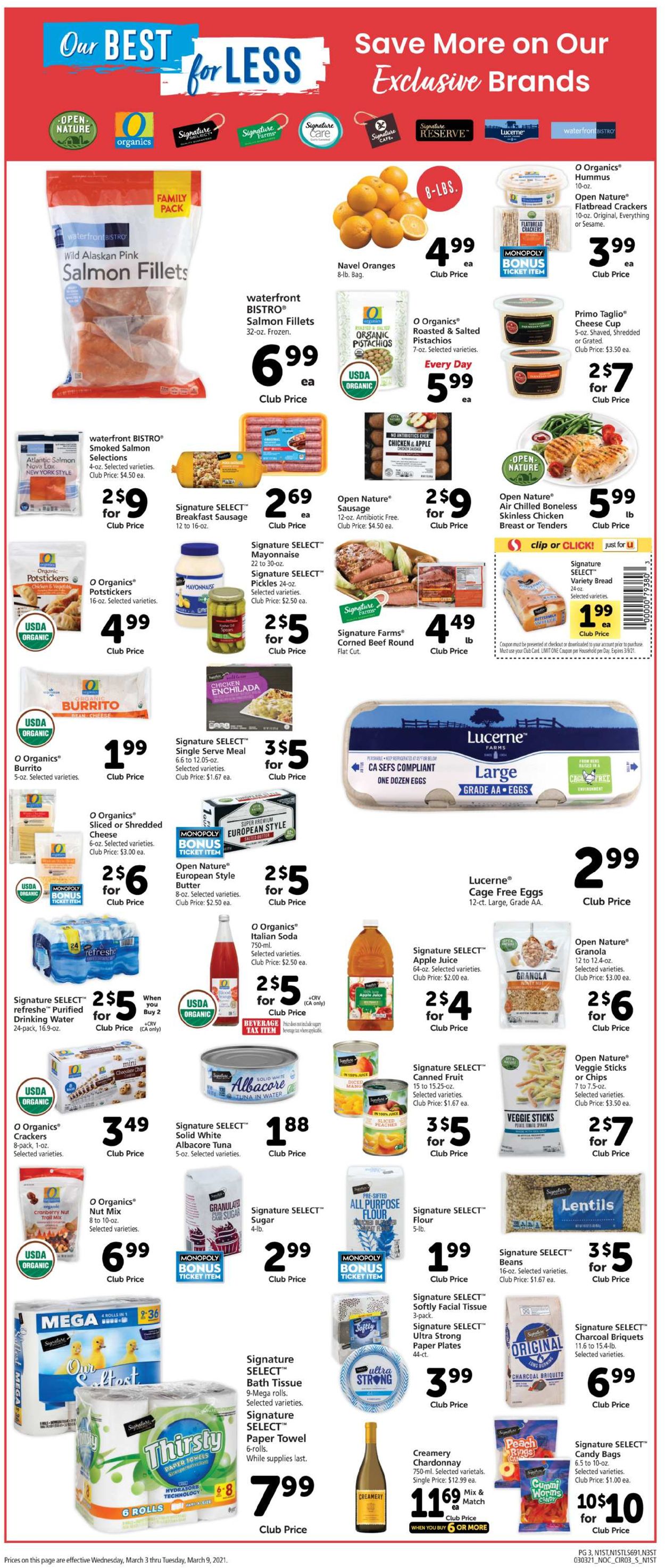 Safeway Weekly Ad Circular - valid 03/03-03/09/2021 (Page 5)