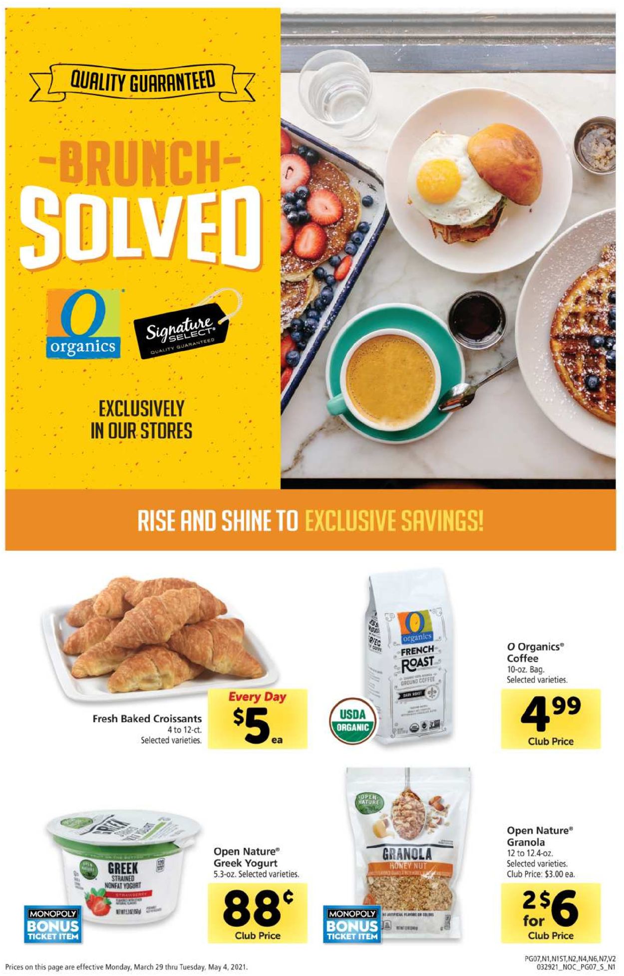 Safeway Weekly Ad Circular - valid 03/29-05/04/2021 (Page 7)