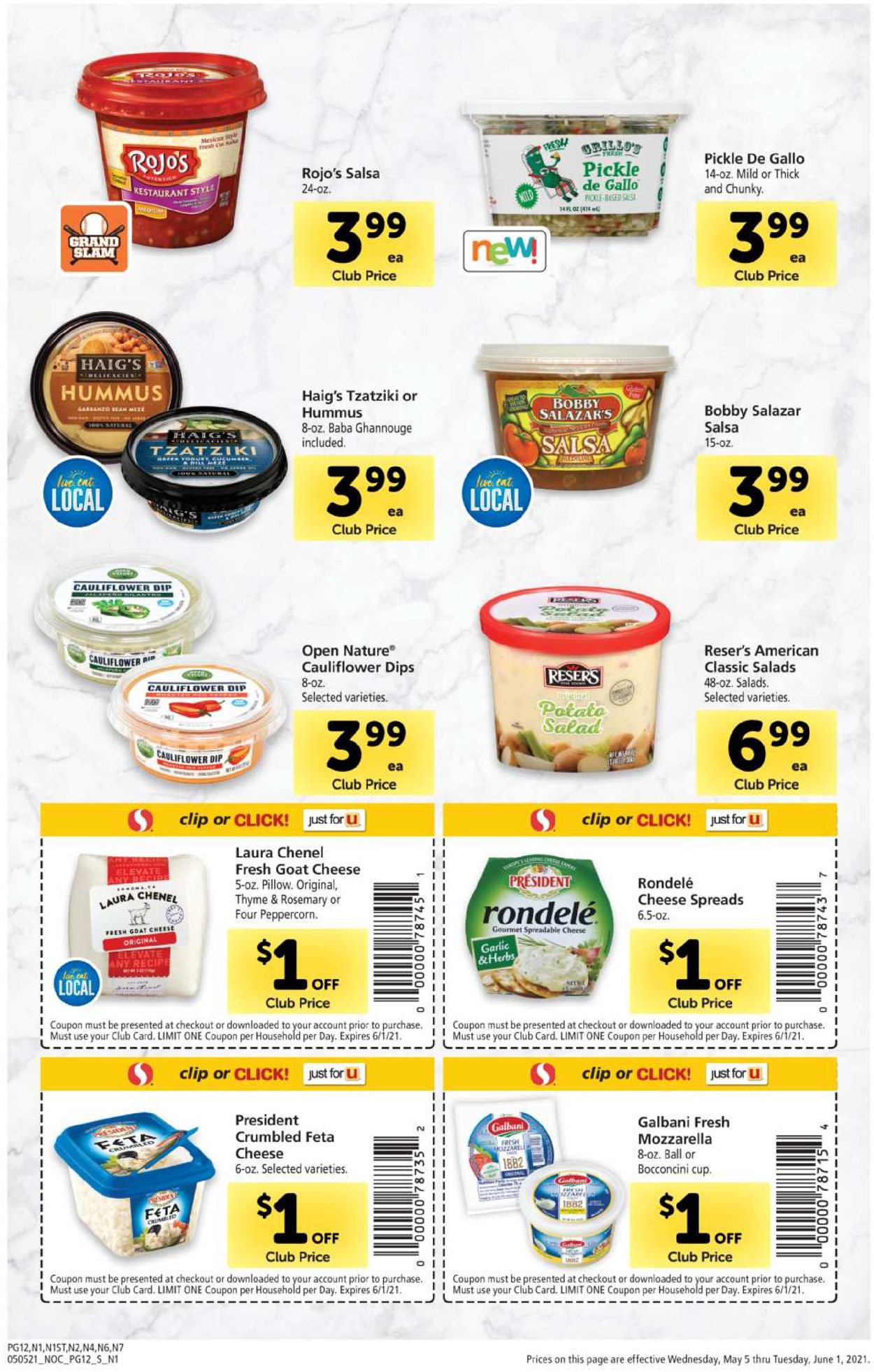 Safeway Weekly Ad Circular - valid 05/05-06/01/2021 (Page 12)