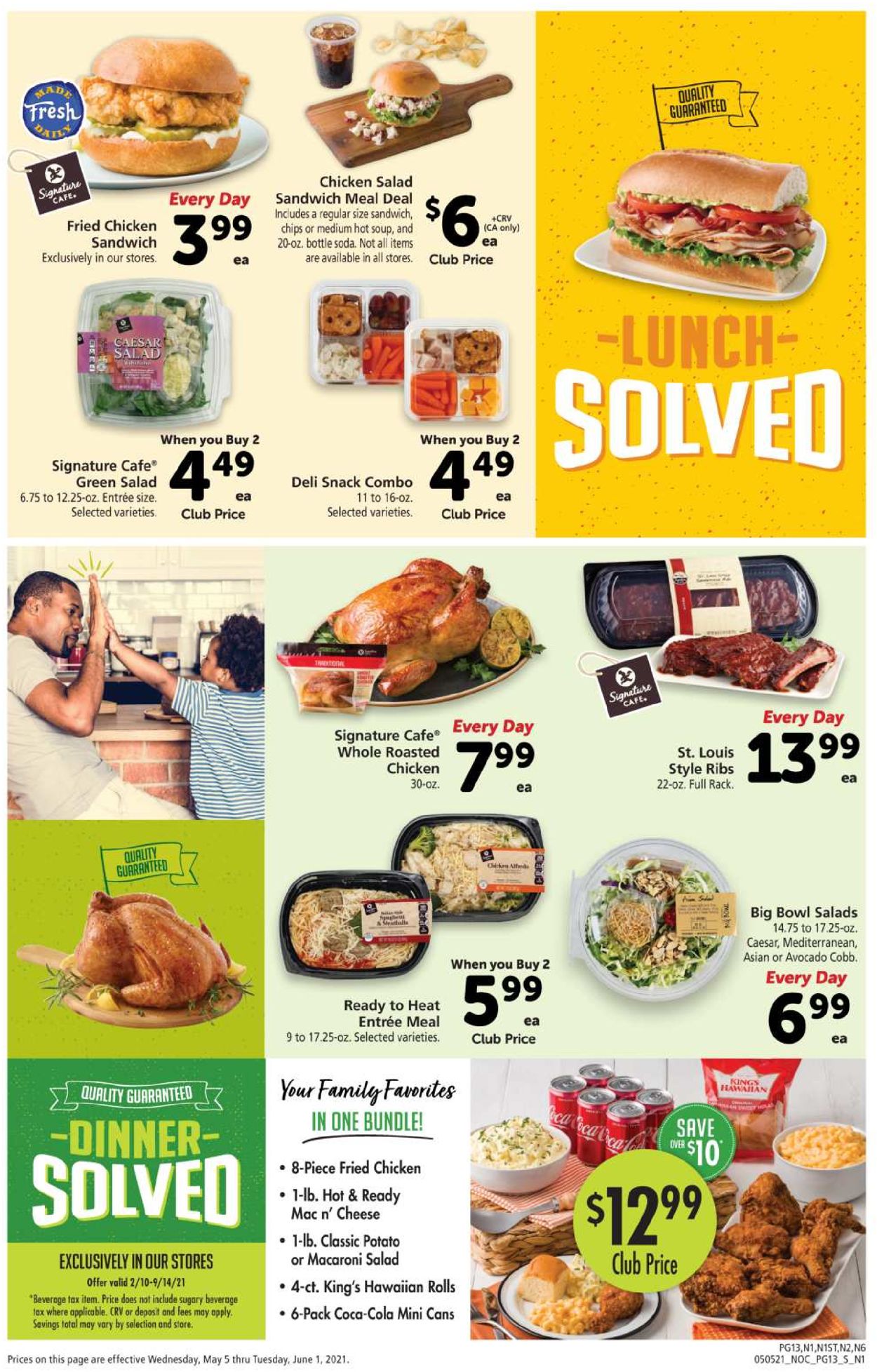Safeway Weekly Ad Circular - valid 05/05-06/01/2021 (Page 13)