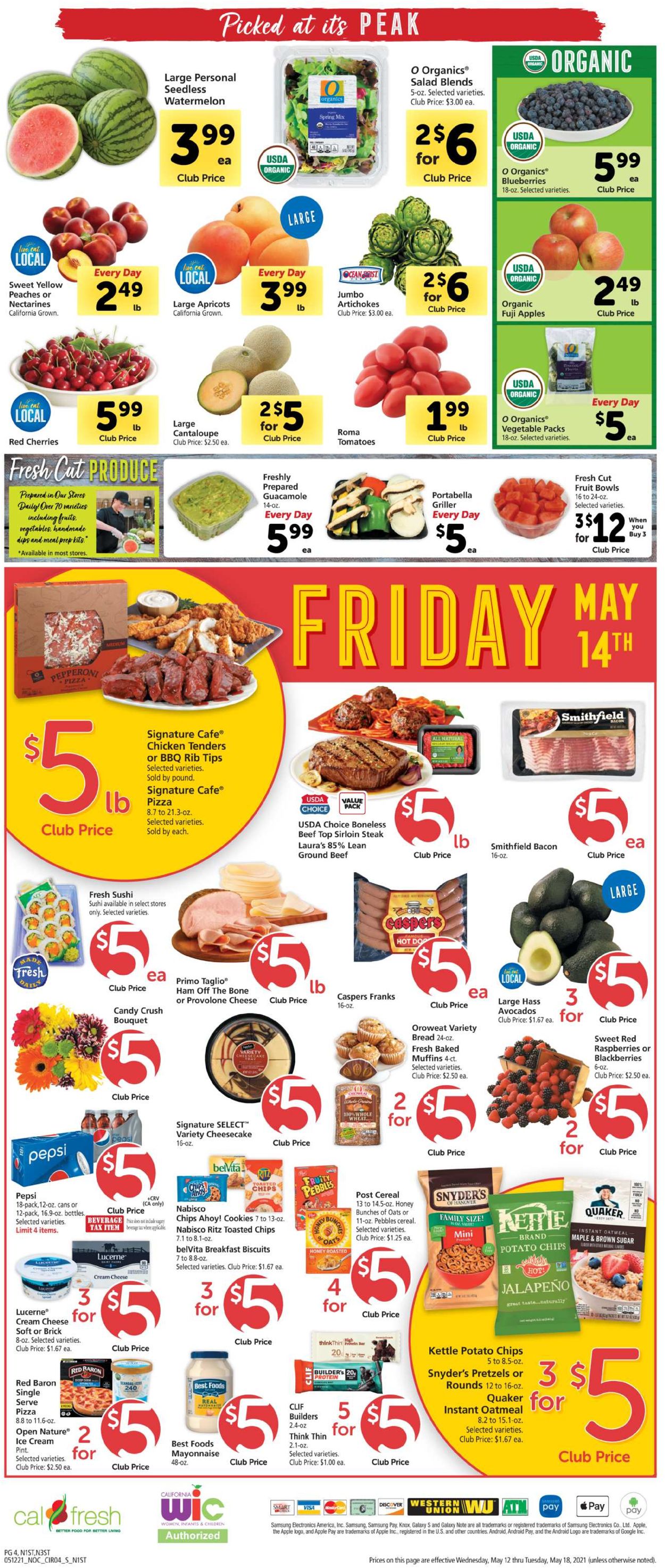 Safeway Weekly Ad Circular - valid 05/12-05/18/2021 (Page 4)