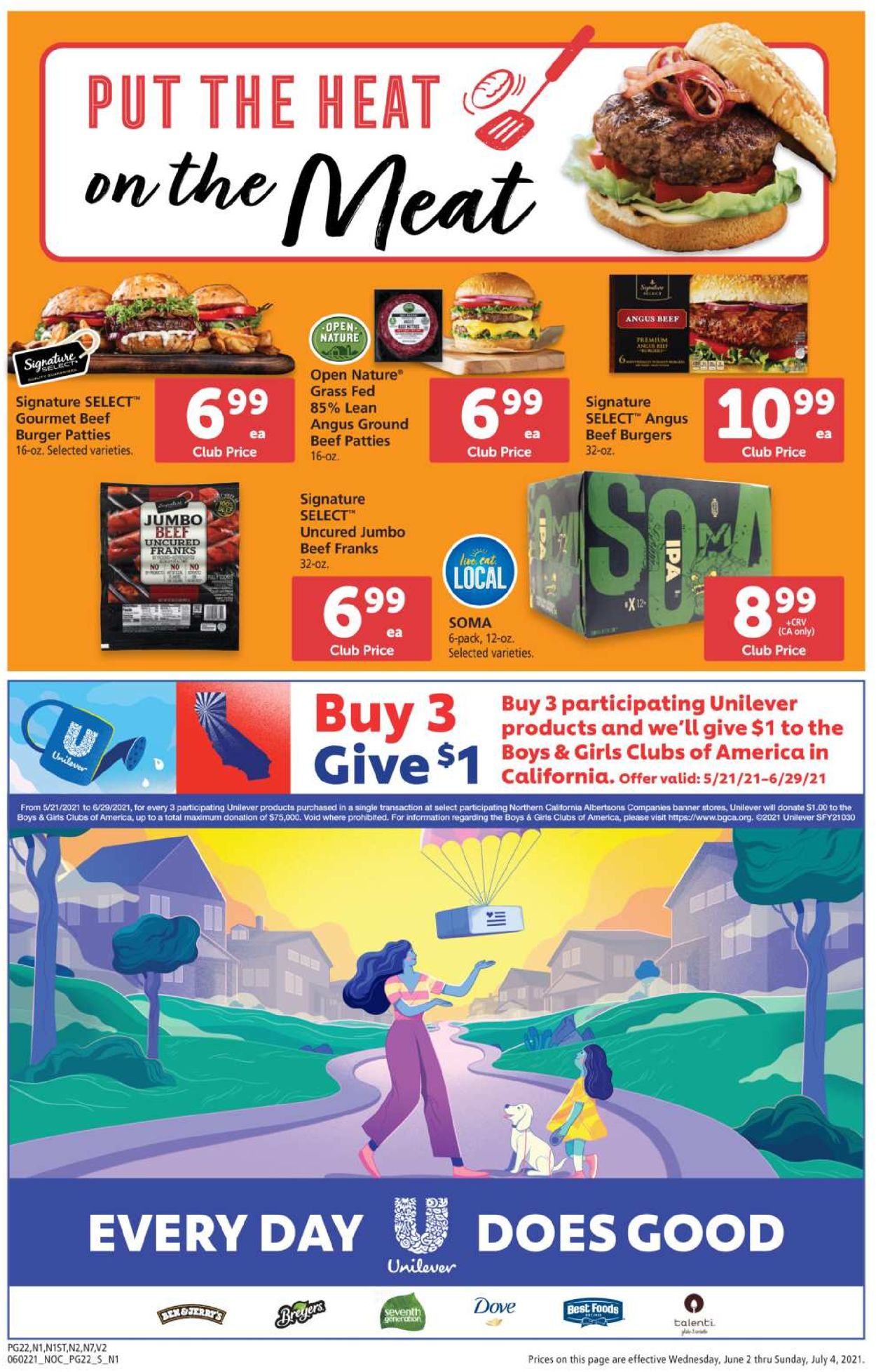 Safeway Weekly Ad Circular - valid 06/02-07/04/2021 (Page 22)