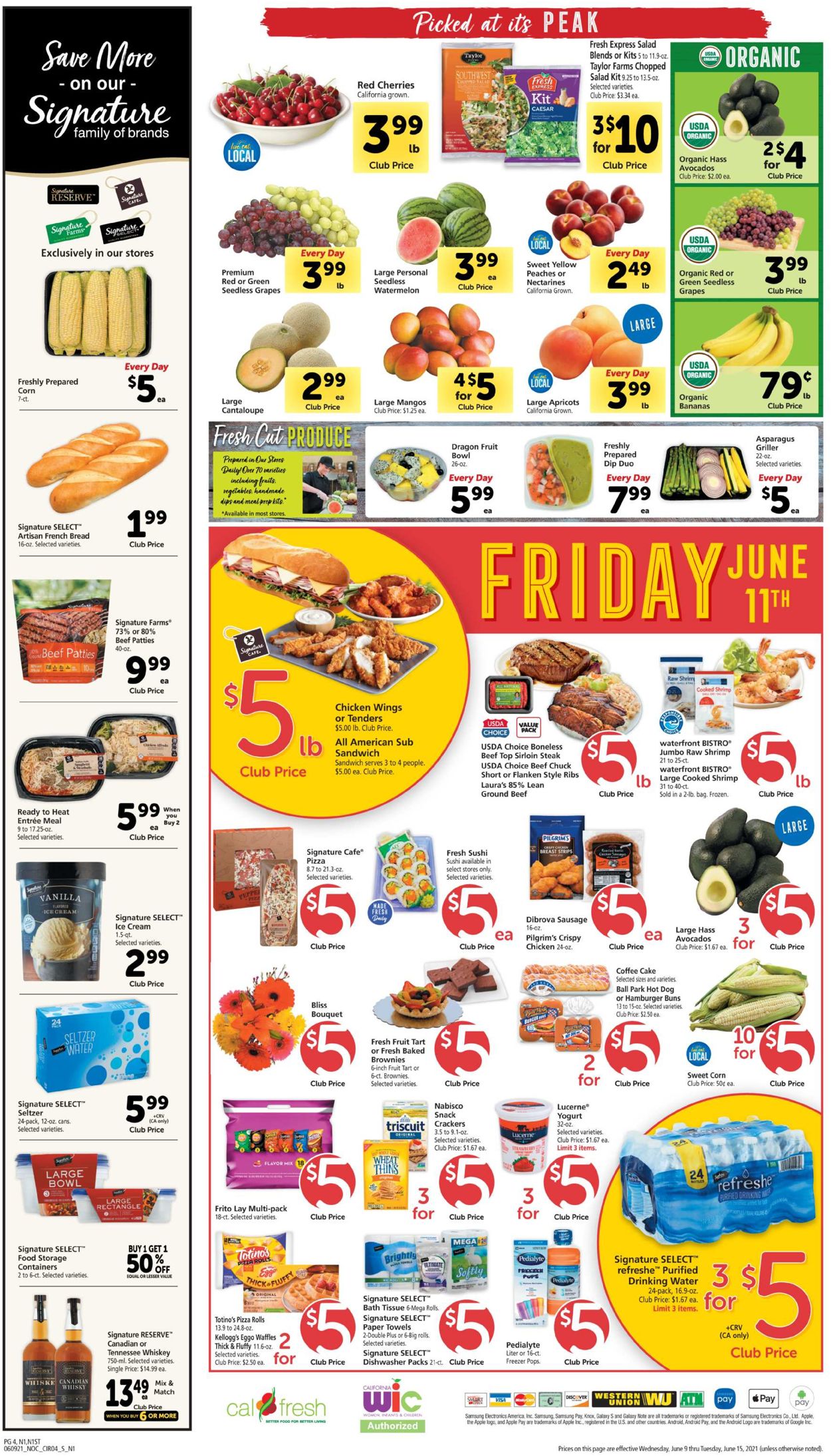 Safeway Weekly Ad Circular - valid 06/09-06/15/2021 (Page 4)