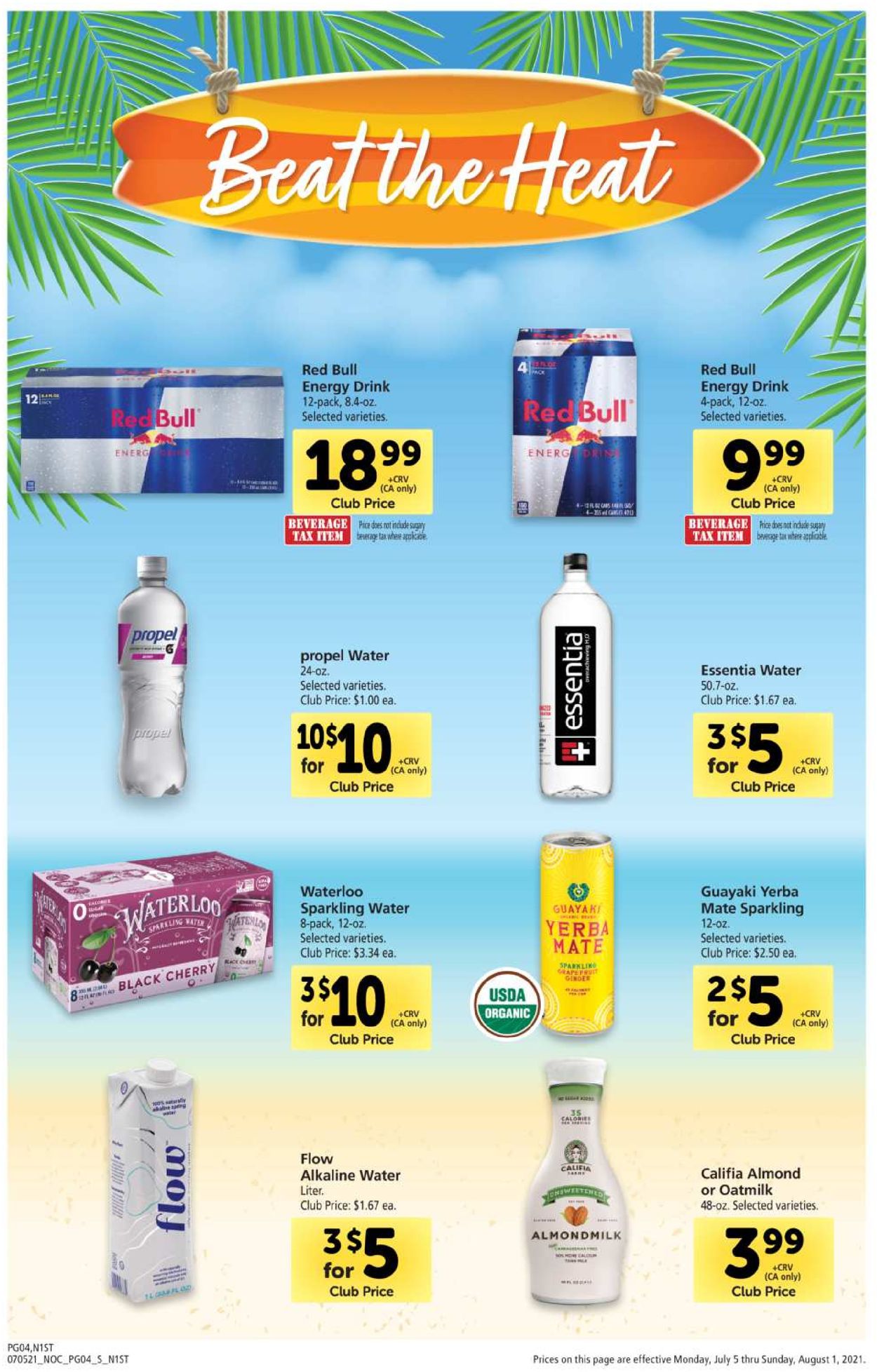 Safeway Weekly Ad Circular - valid 07/05-08/01/2021 (Page 4)
