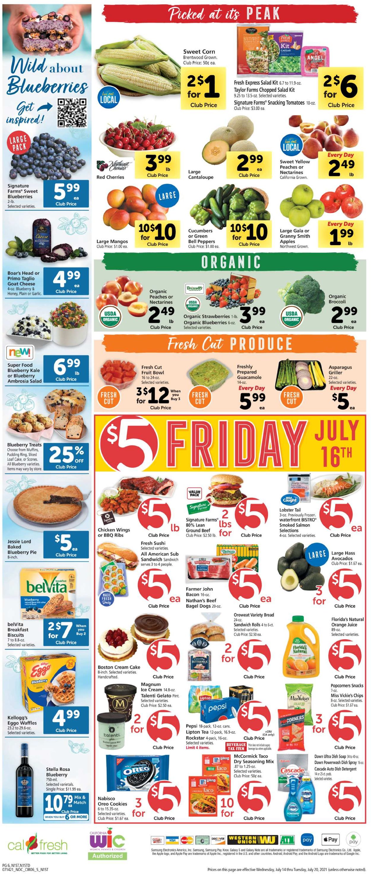 Safeway Weekly Ad Circular - valid 07/14-07/20/2021 (Page 6)
