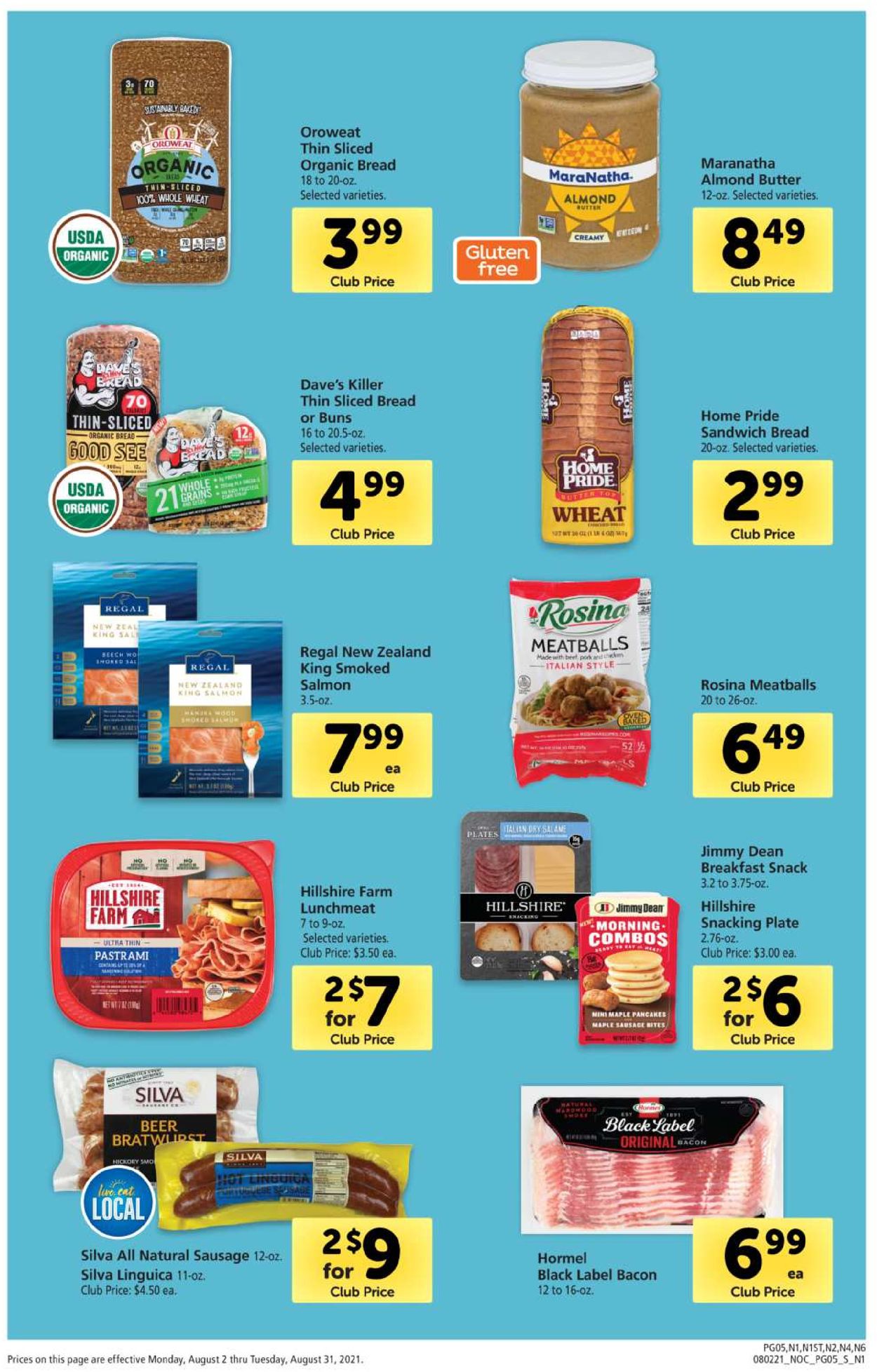 Safeway Weekly Ad Circular - valid 08/02-08/31/2021 (Page 5)