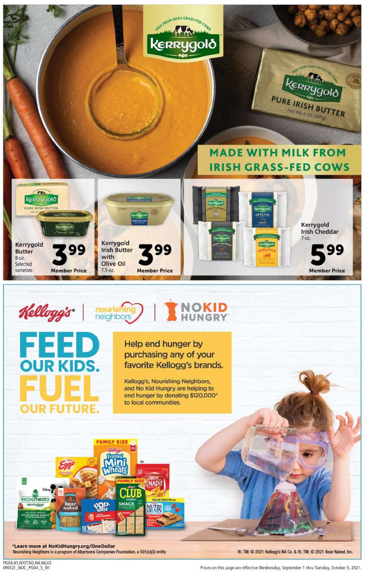 Safeway Weekly Ad Circular - valid 09/01-10/05/2021 (Page 4)