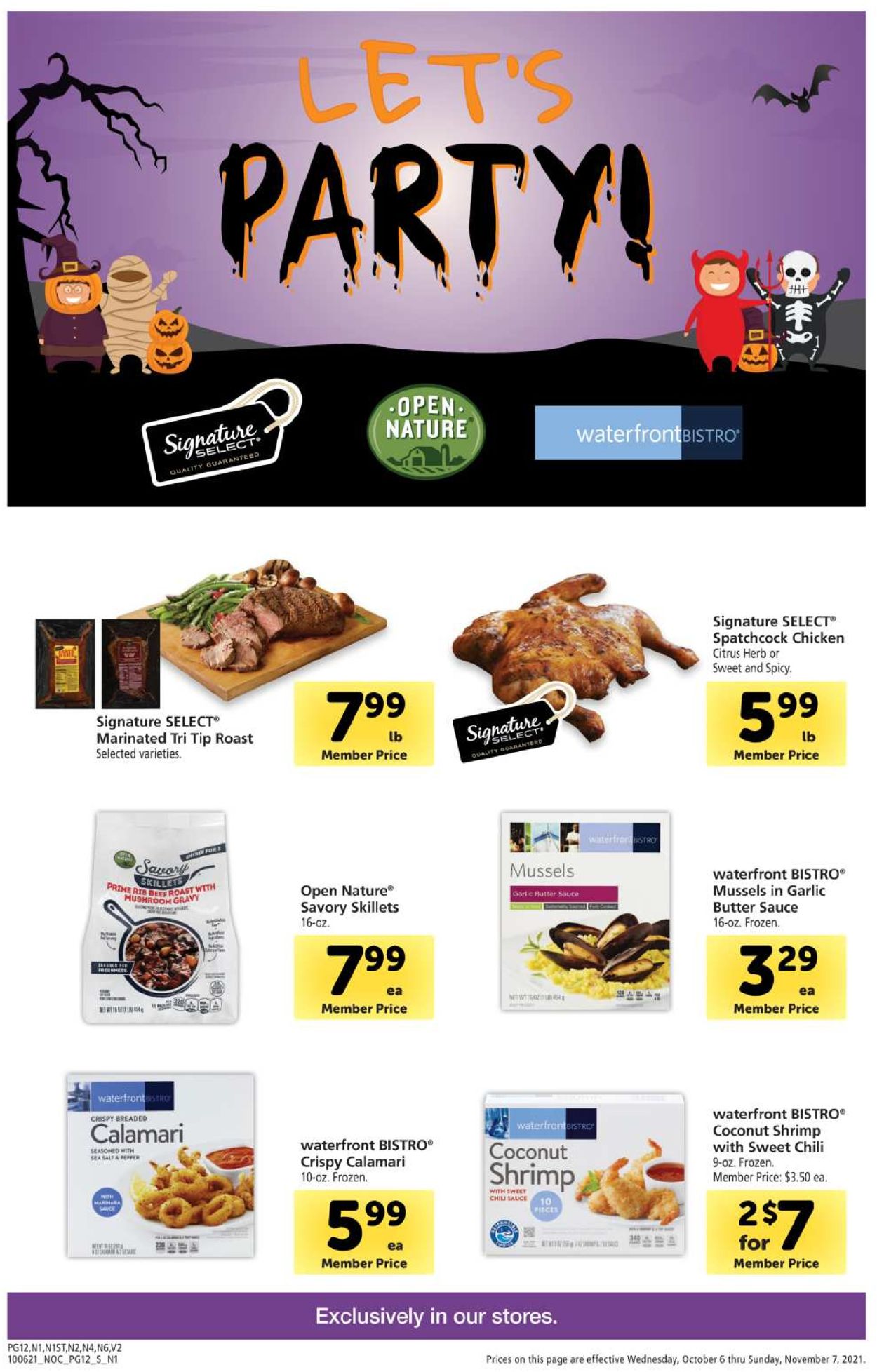 Safeway Halloween 2021 Weekly Ad Circular - valid 10/06-11/07/2021 (Page 12)