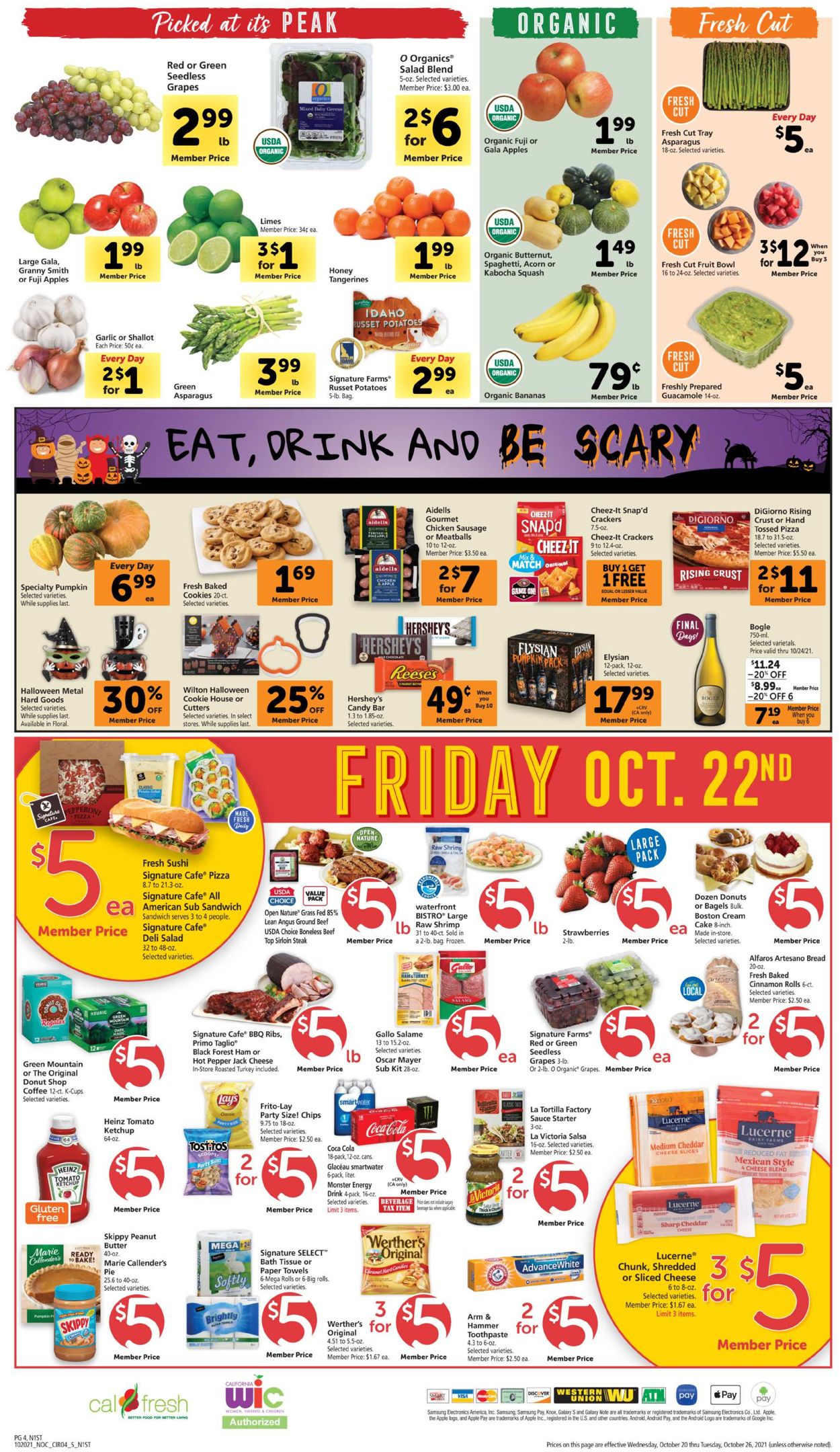 Safeway Weekly Ad Circular - valid 10/20-10/26/2021 (Page 4)