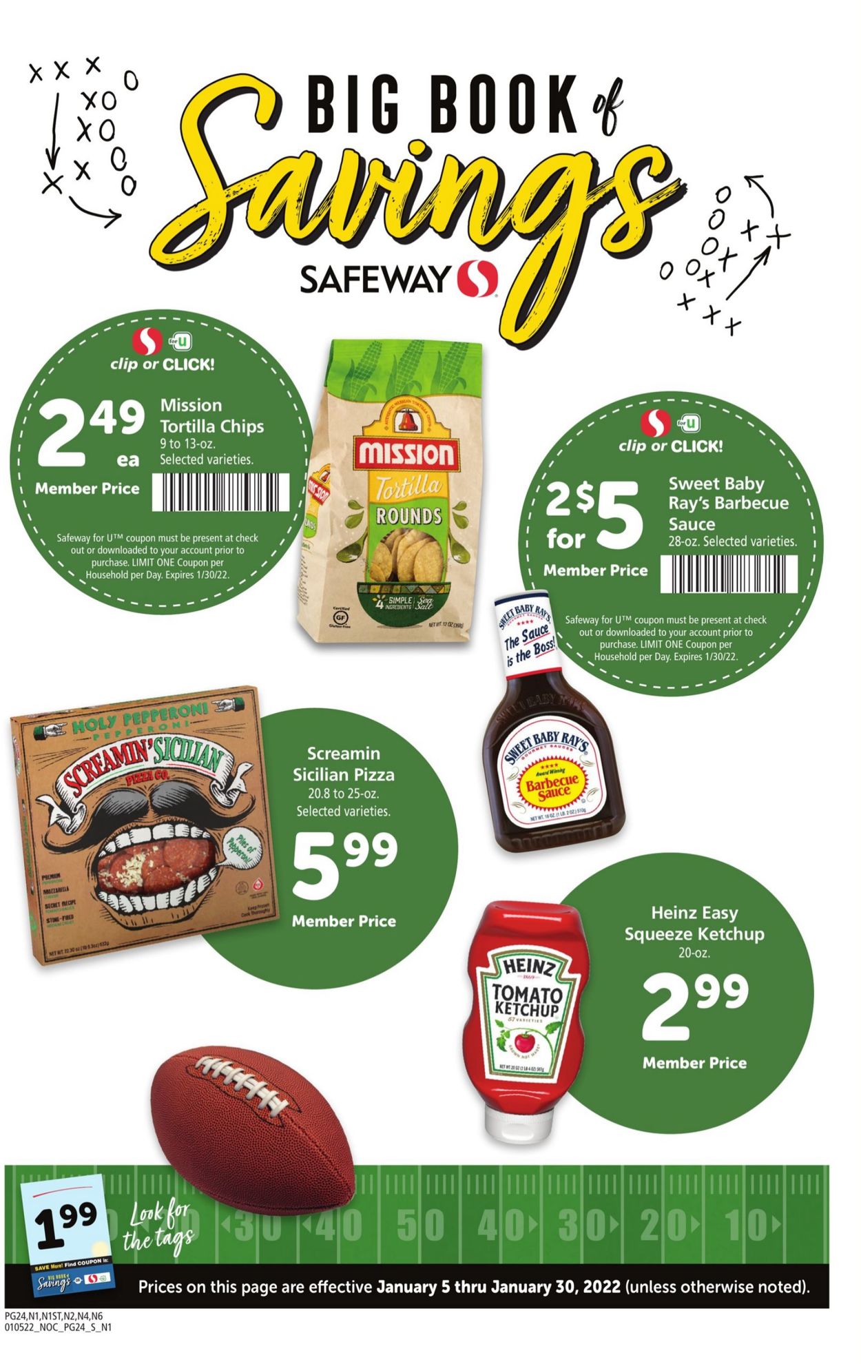 Safeway Weekly Ad Circular - valid 01/05-01/30/2022 (Page 24)