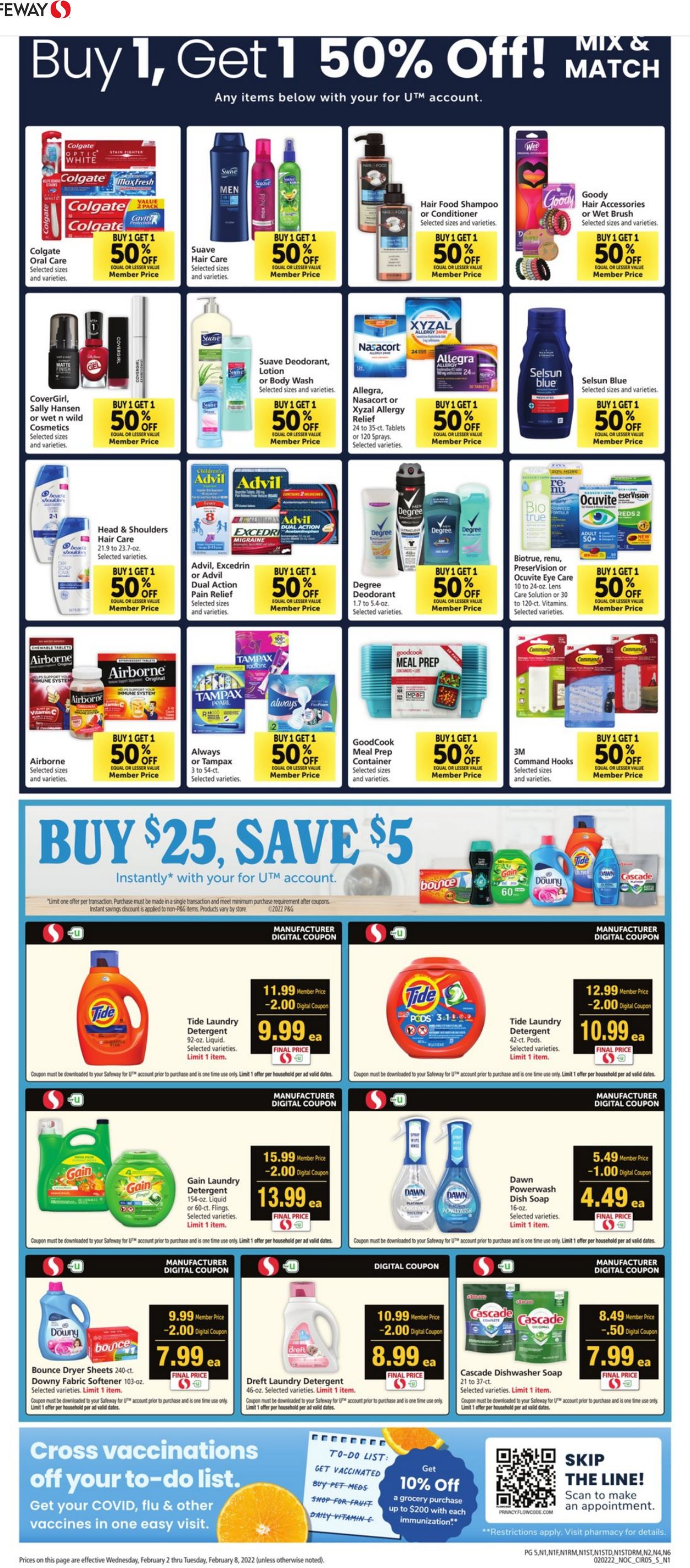 Safeway Weekly Ad Circular - valid 02/02-02/08/2022 (Page 5)