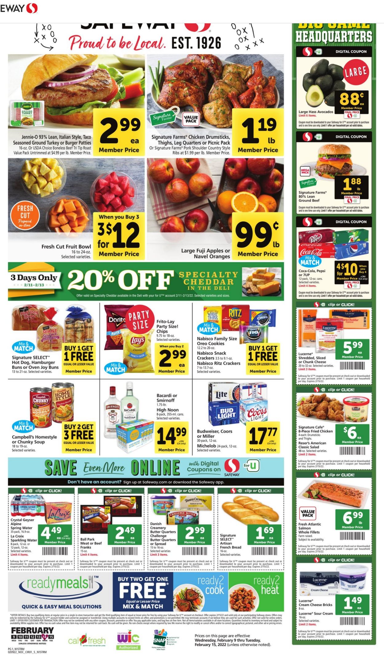 Safeway Weekly Ad Circular - valid 02/09-02/15/2022 (Page 3)